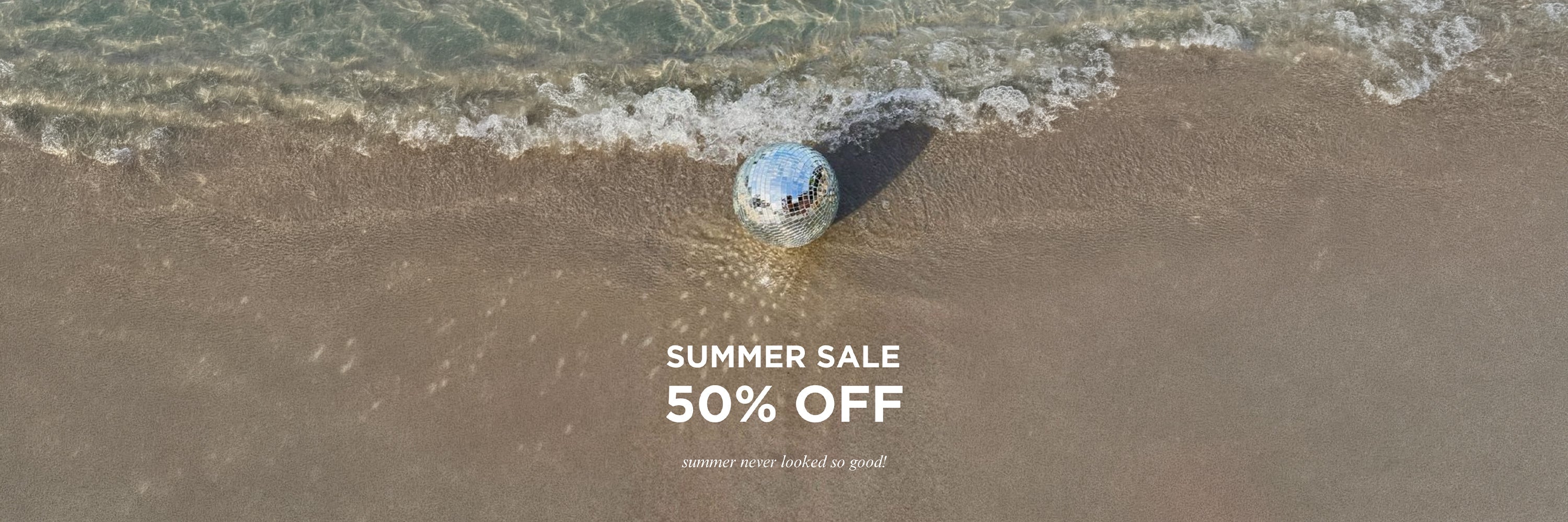 REBAJAS DE VERANO: 50 % DE DESCUENTO