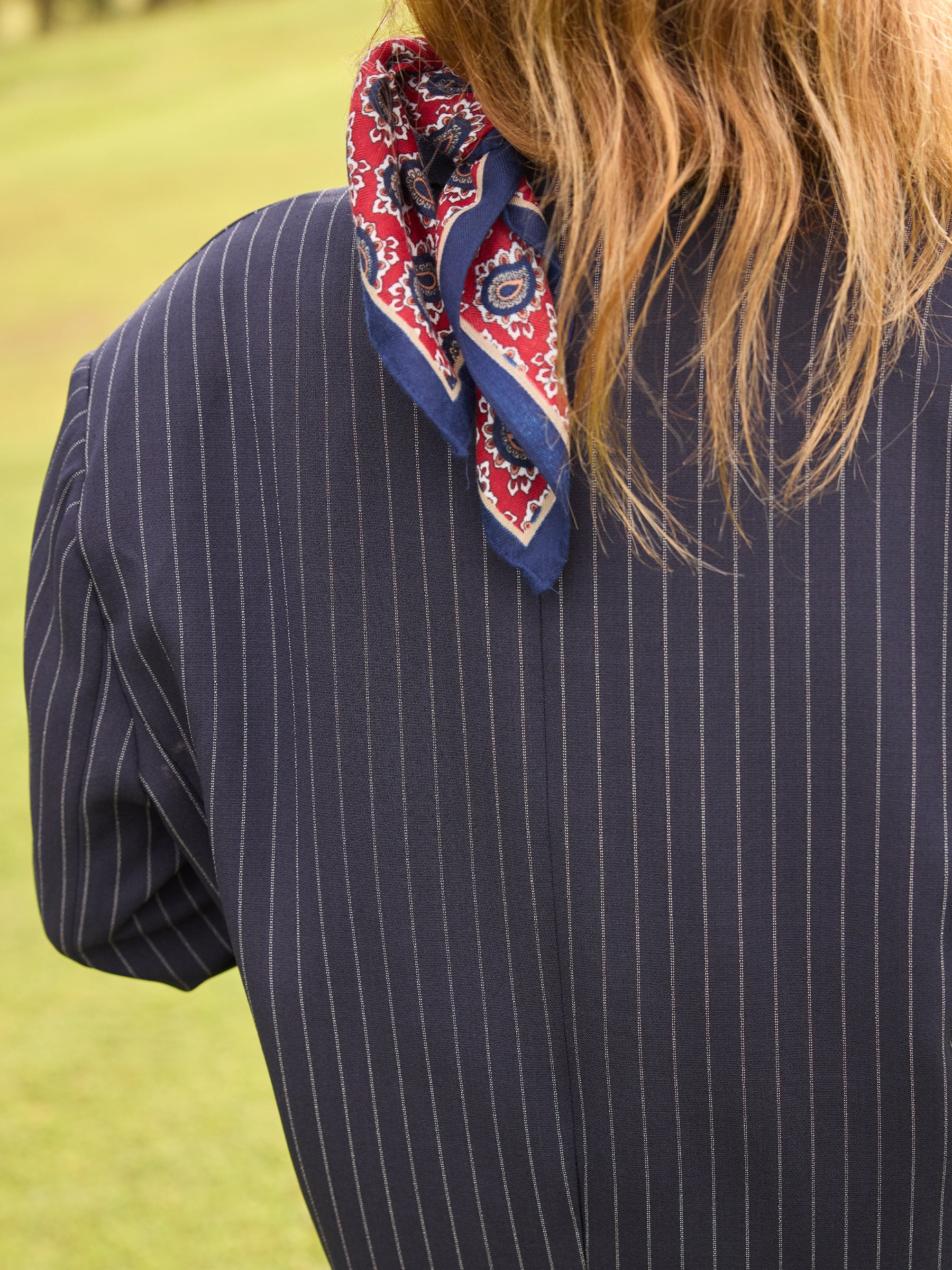 Striped blazer