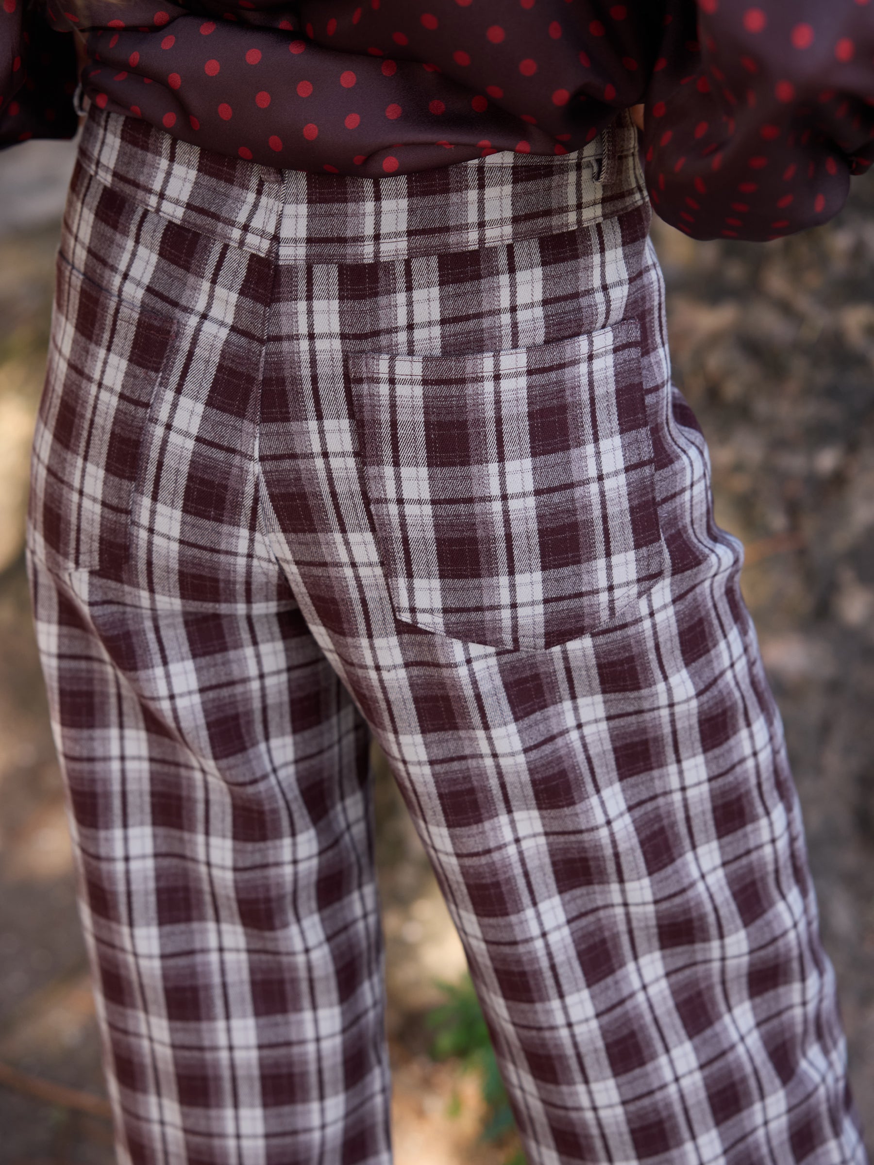 Plaid pants