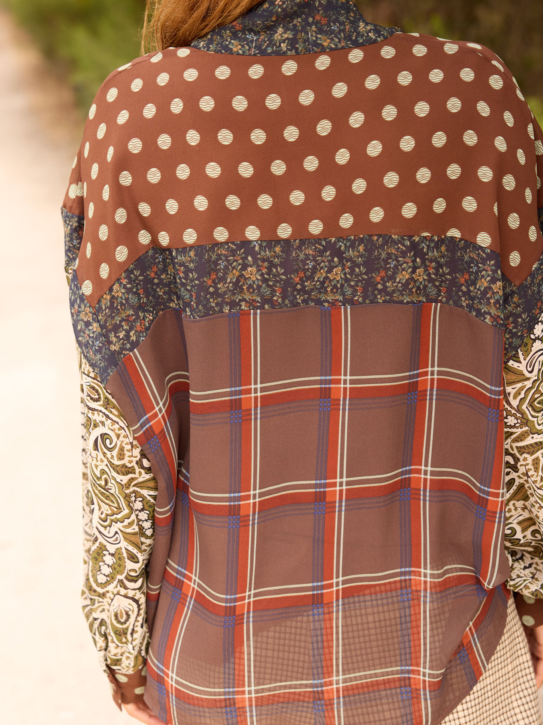 Blusa Patchwork