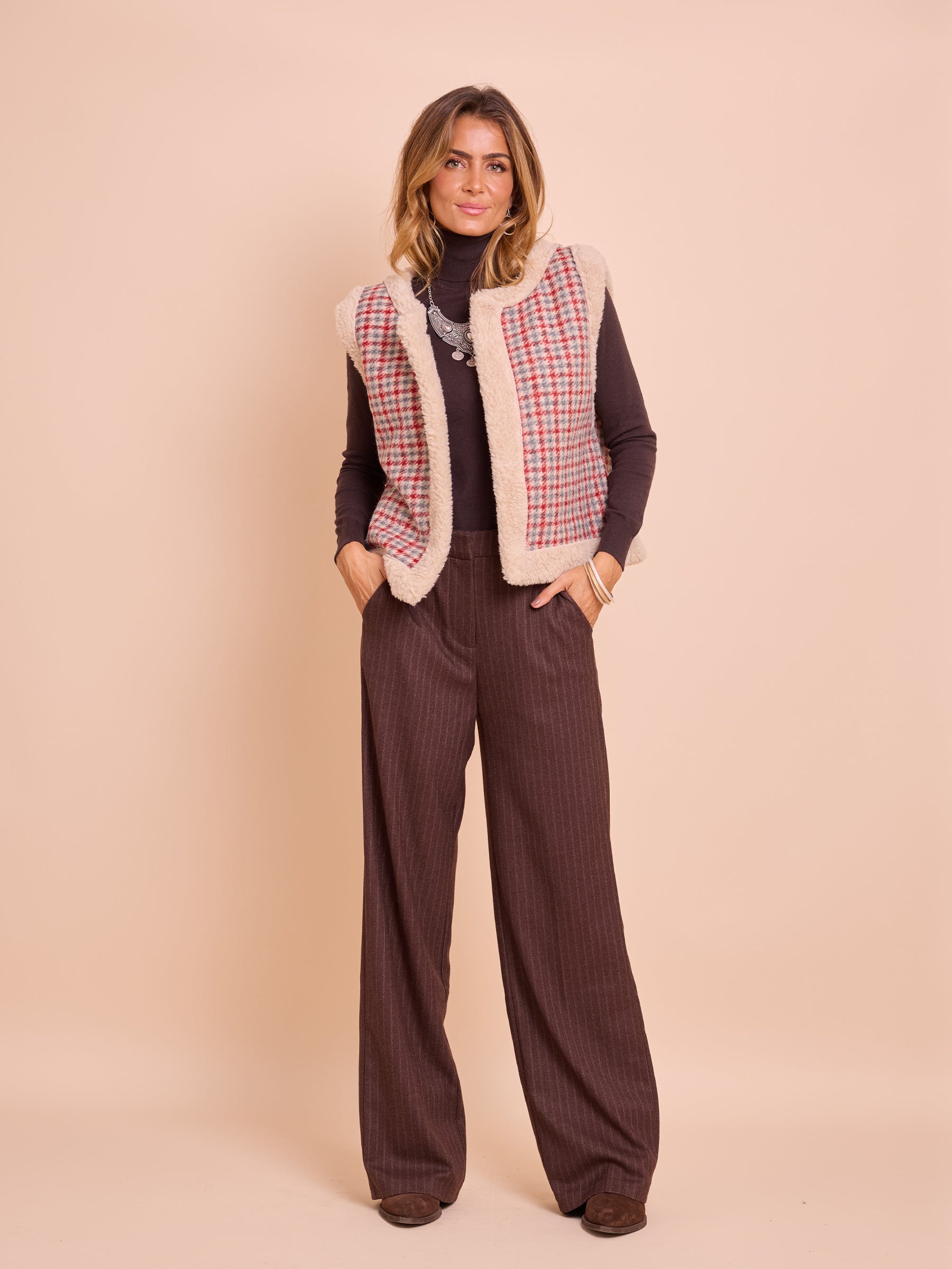 Colete Pied-de-Poule