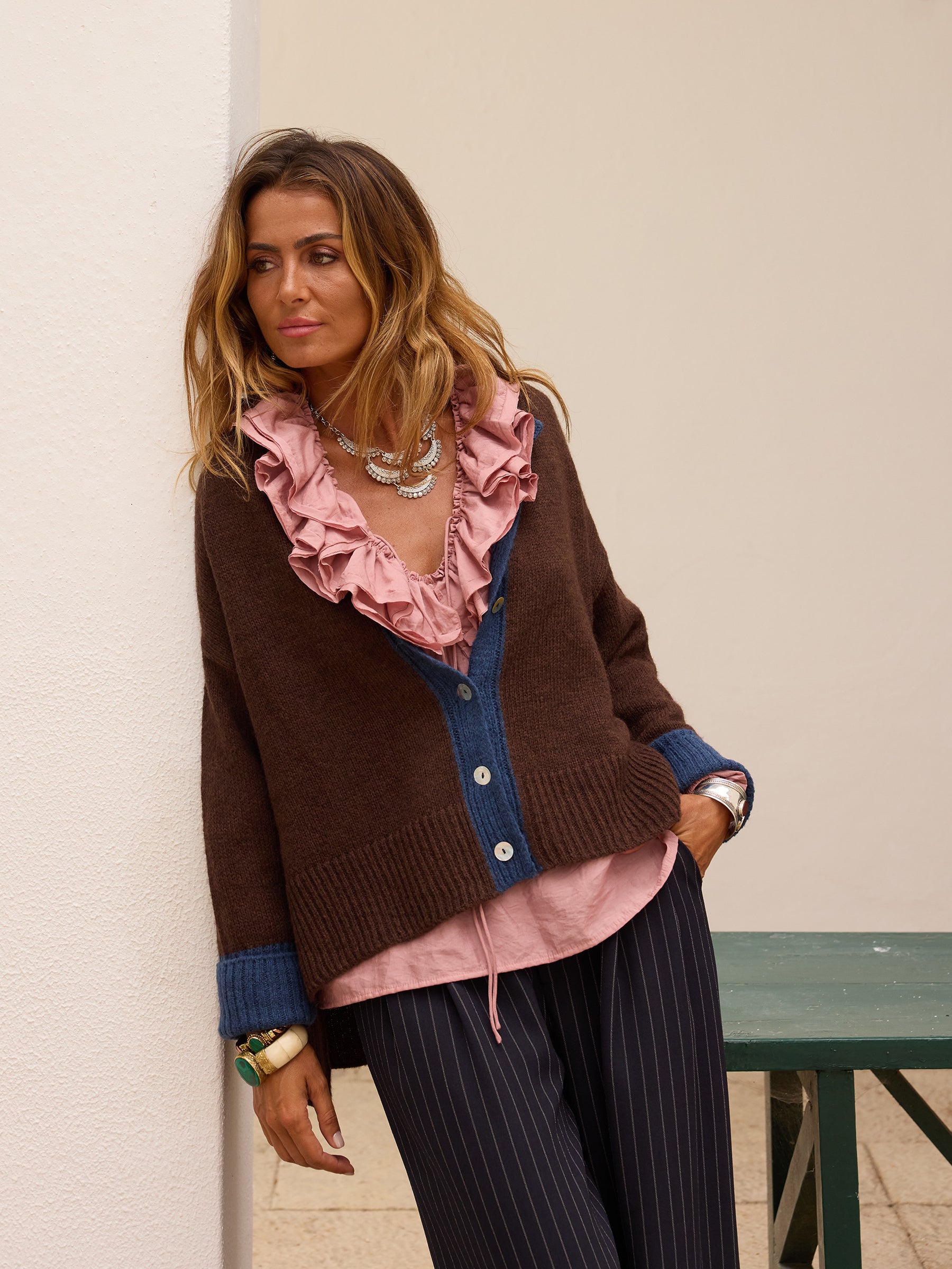 Chaqueta de malla