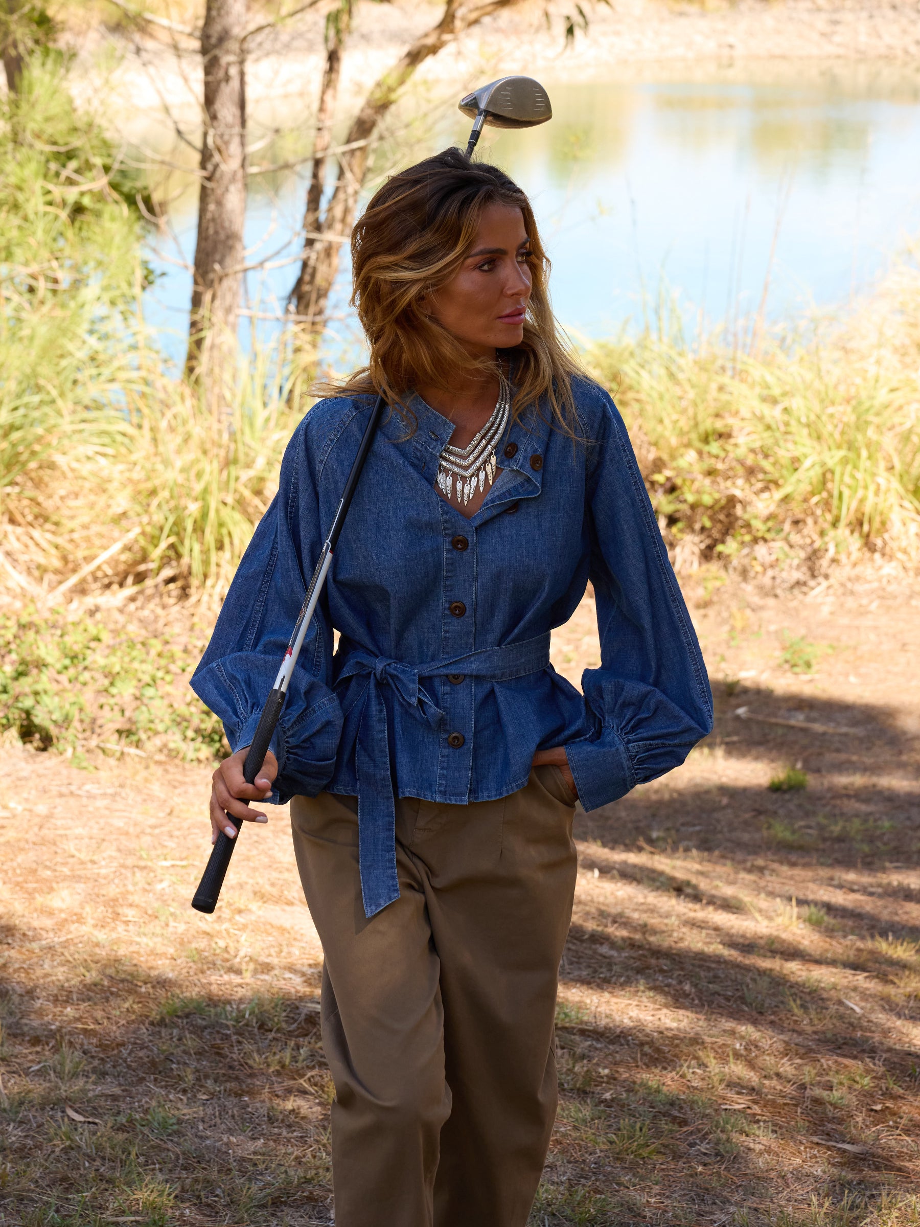 Blusa Denim