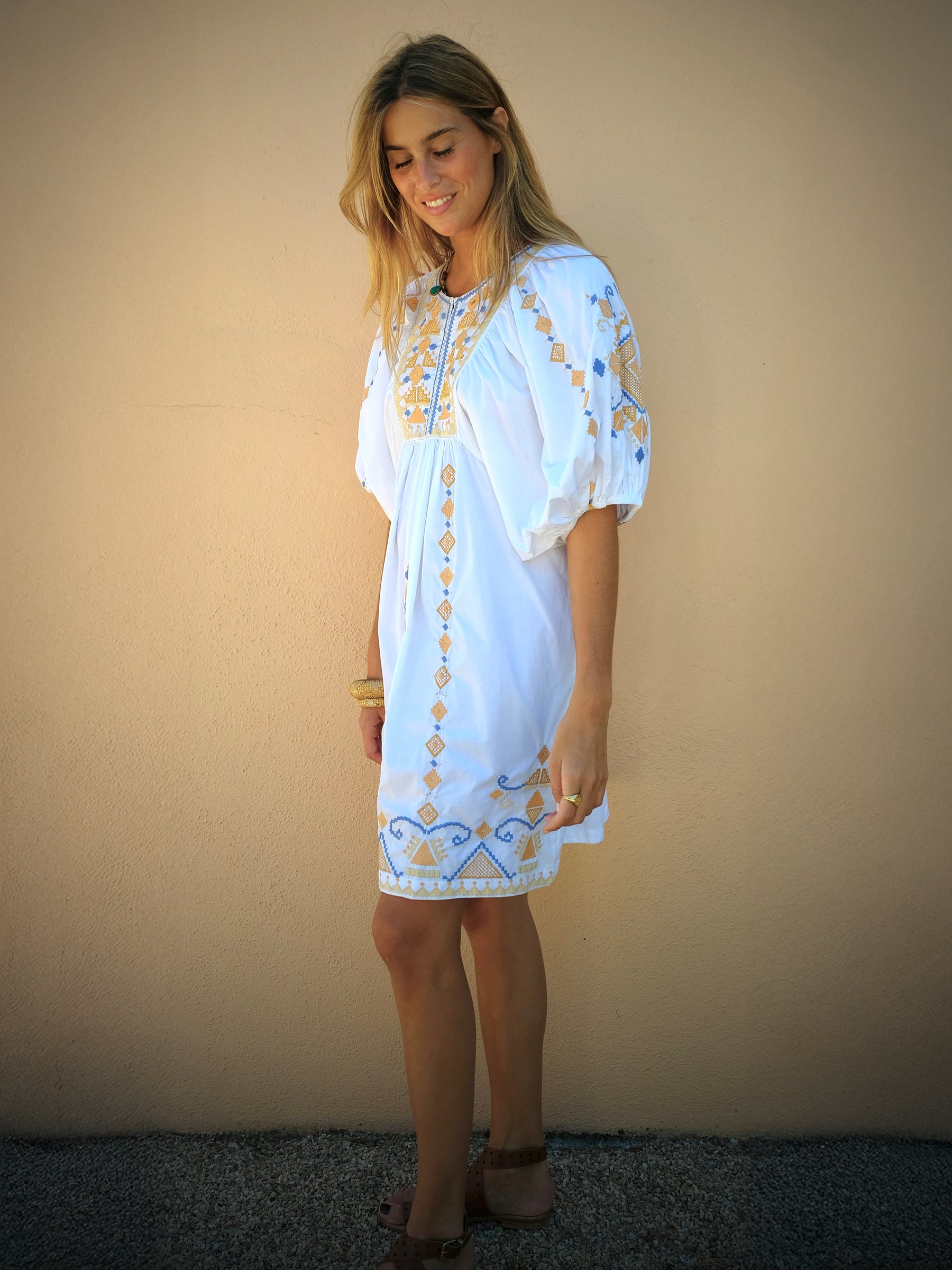 Vestido Bordado