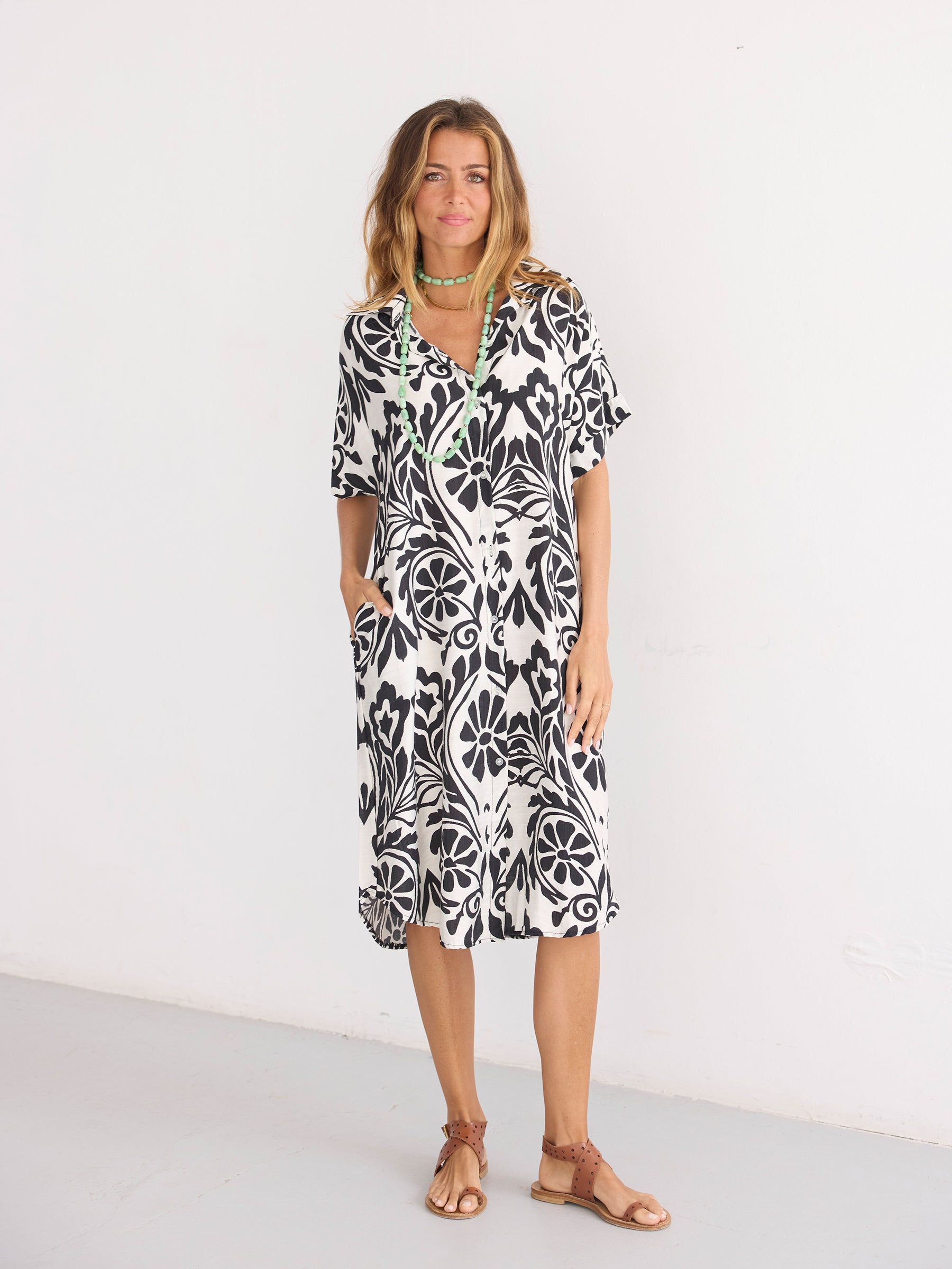 Vestido Avellana Tostada