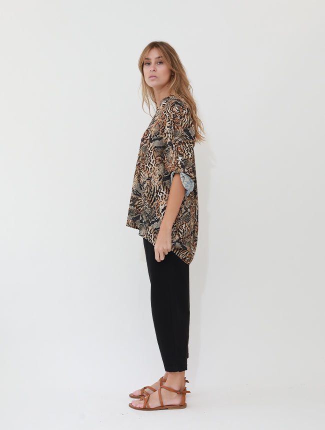 Blusa Animal Print