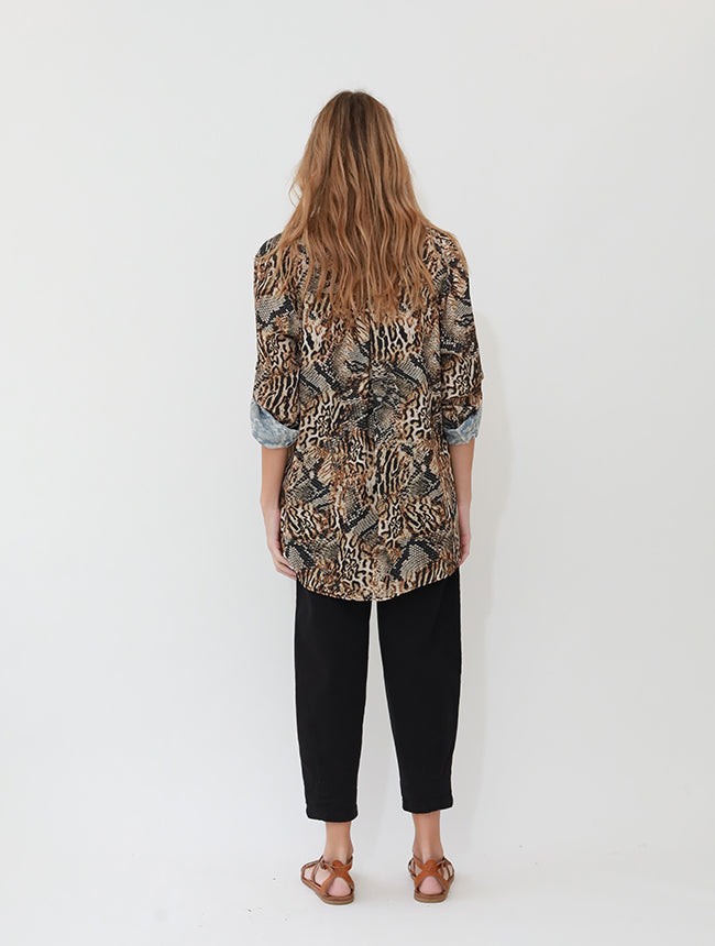 Blusa Animal Print