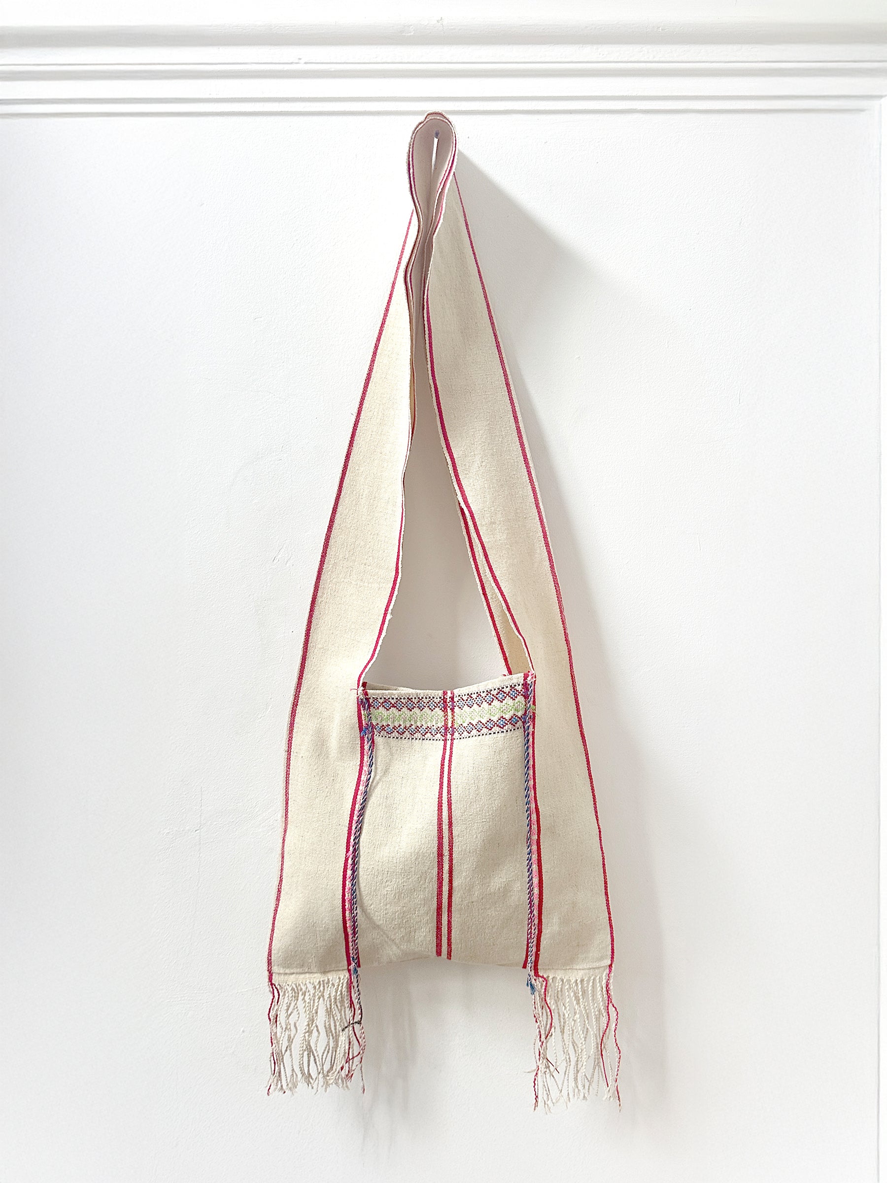 Bolso de rayas