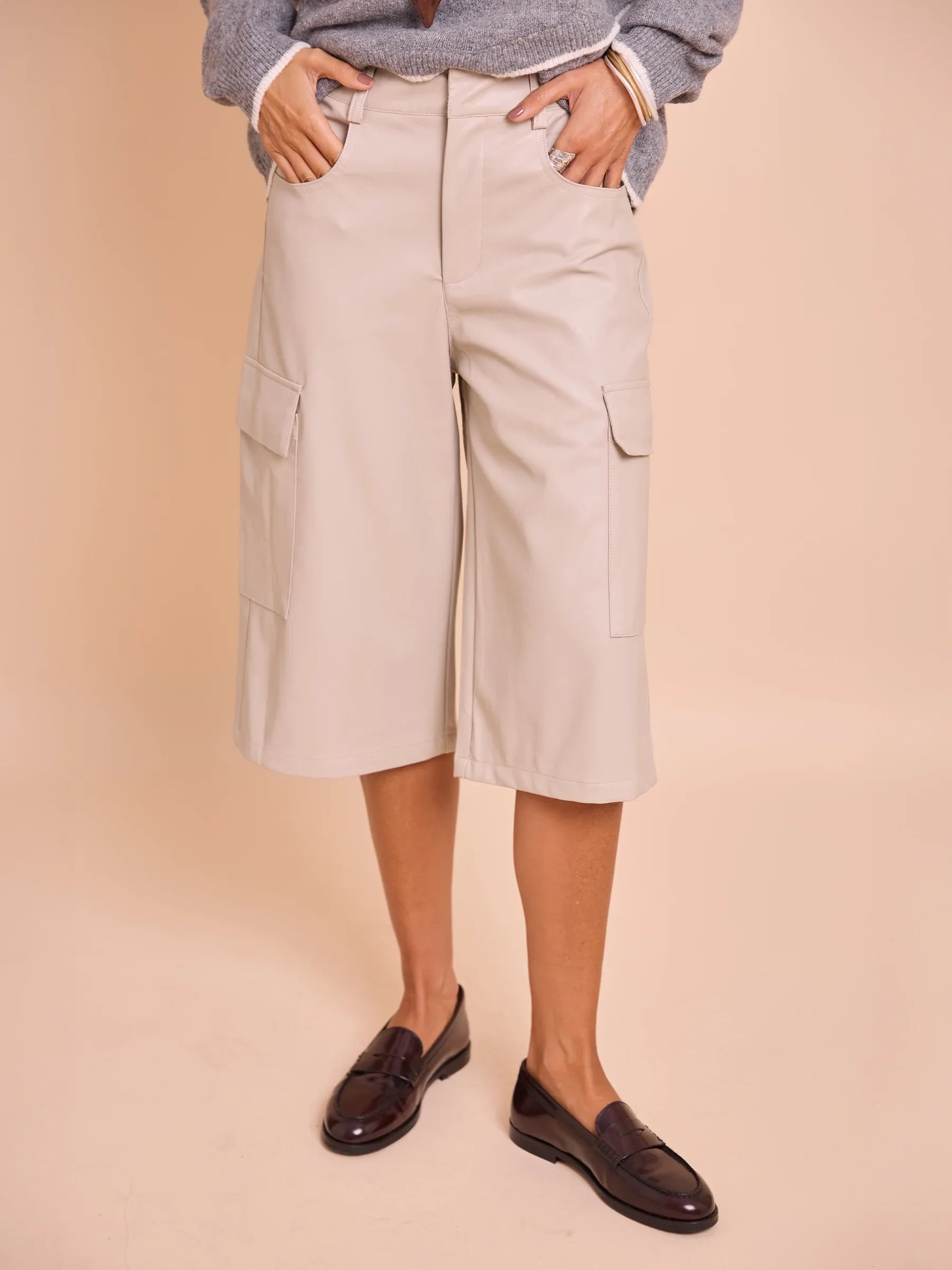 Bermudas Ecopele - Vintage Bazaar