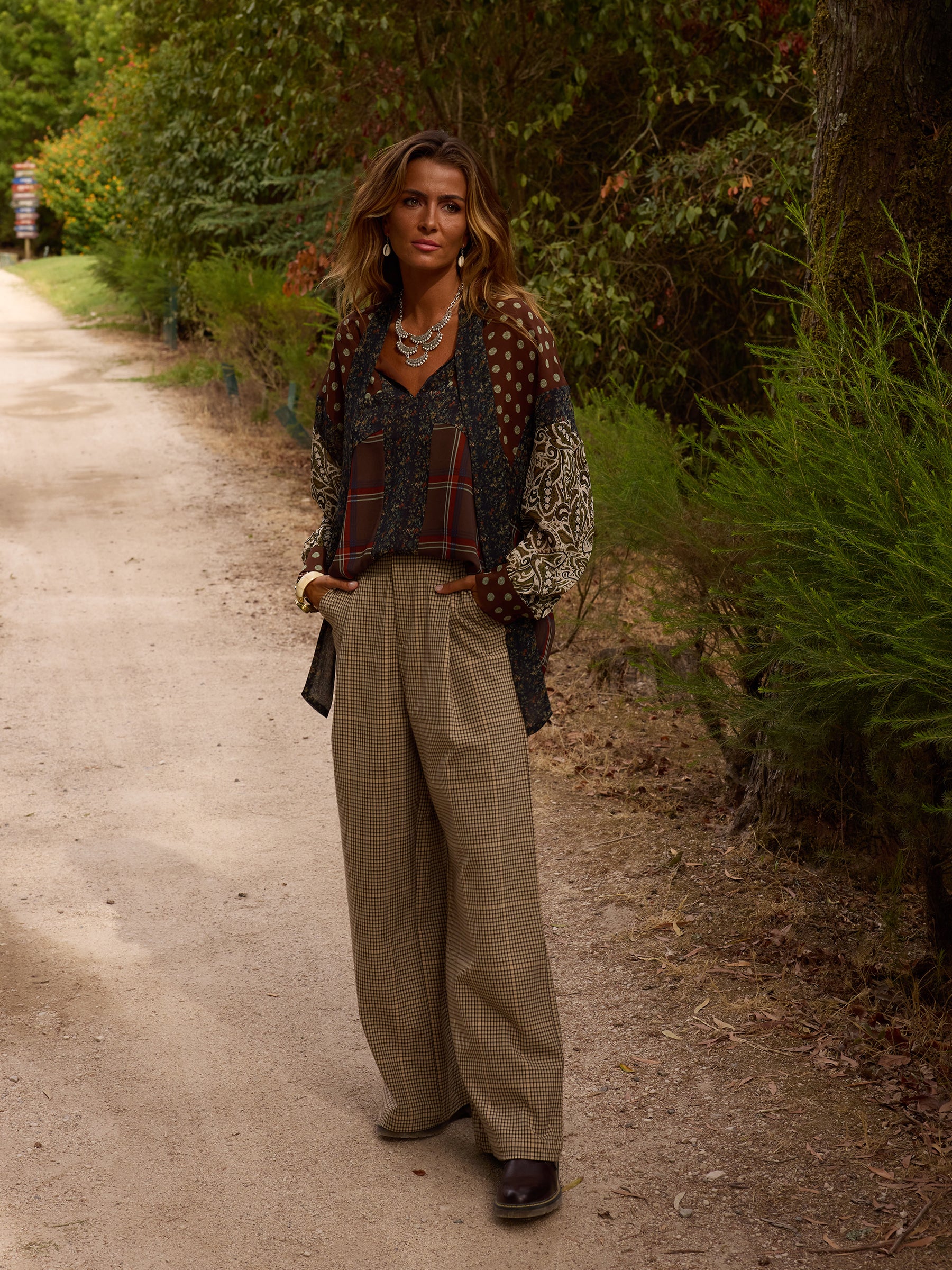Blusa Patchwork
