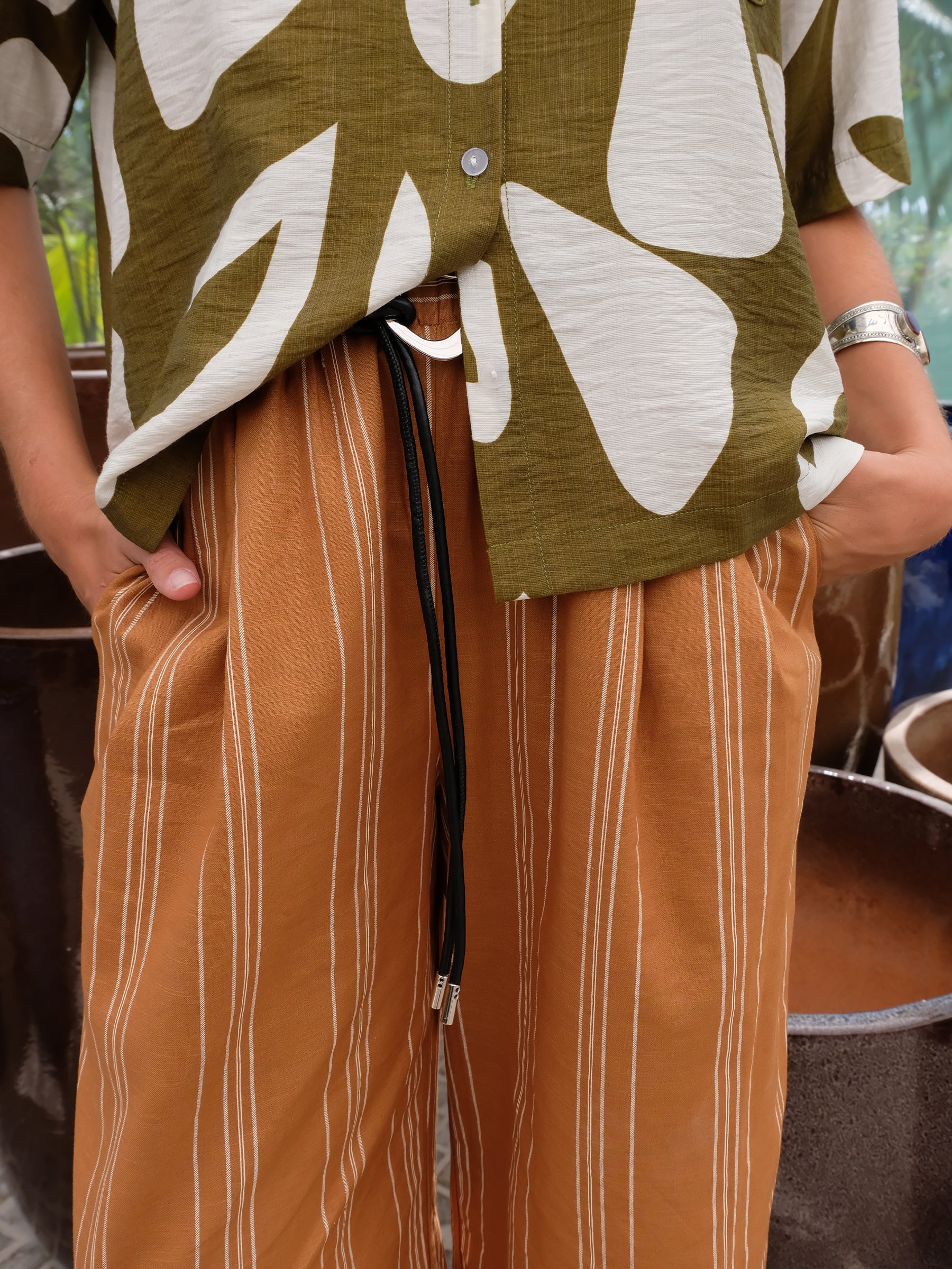Pantalones de rayas