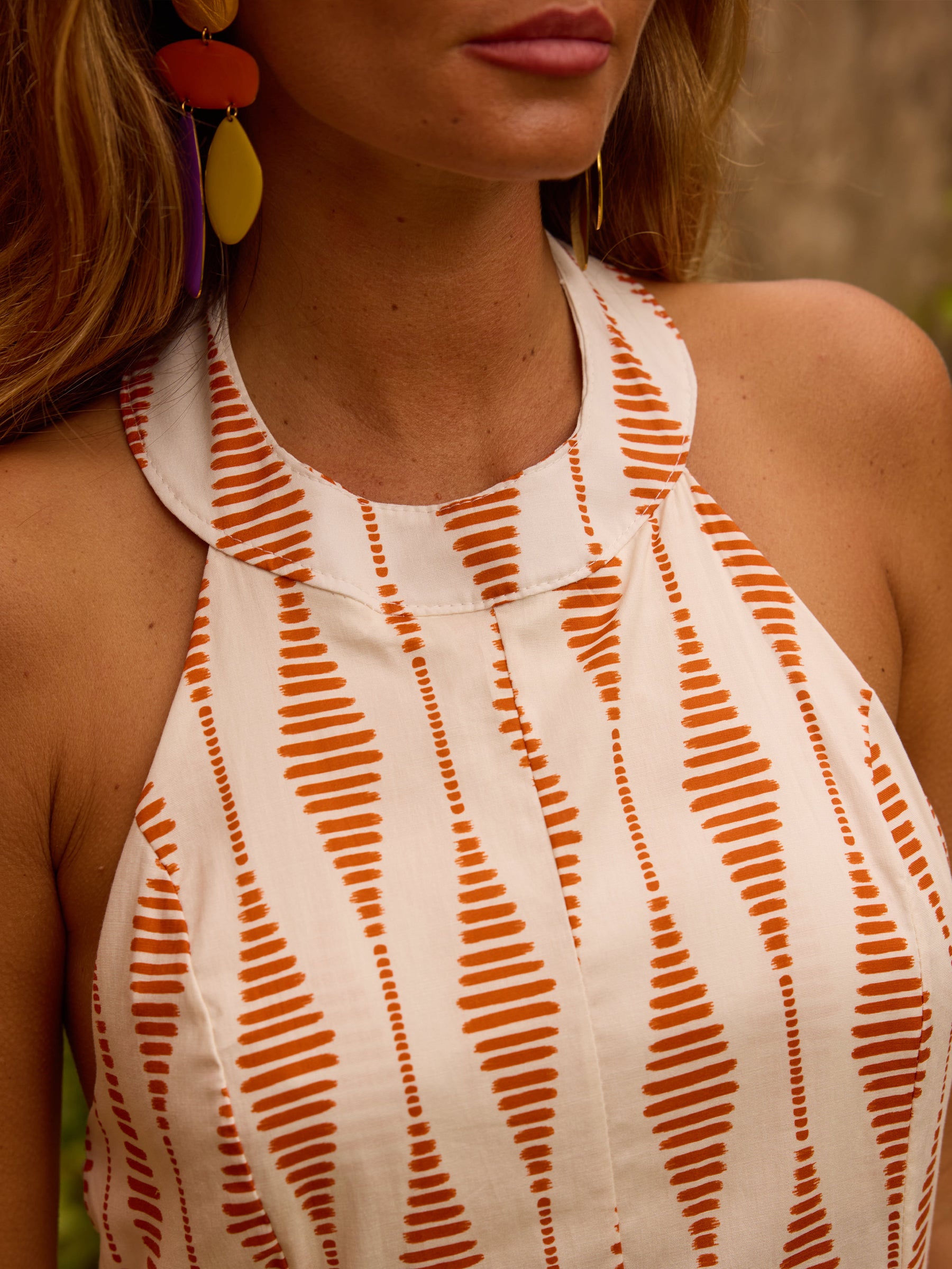 Vestido de corte en forma de pera