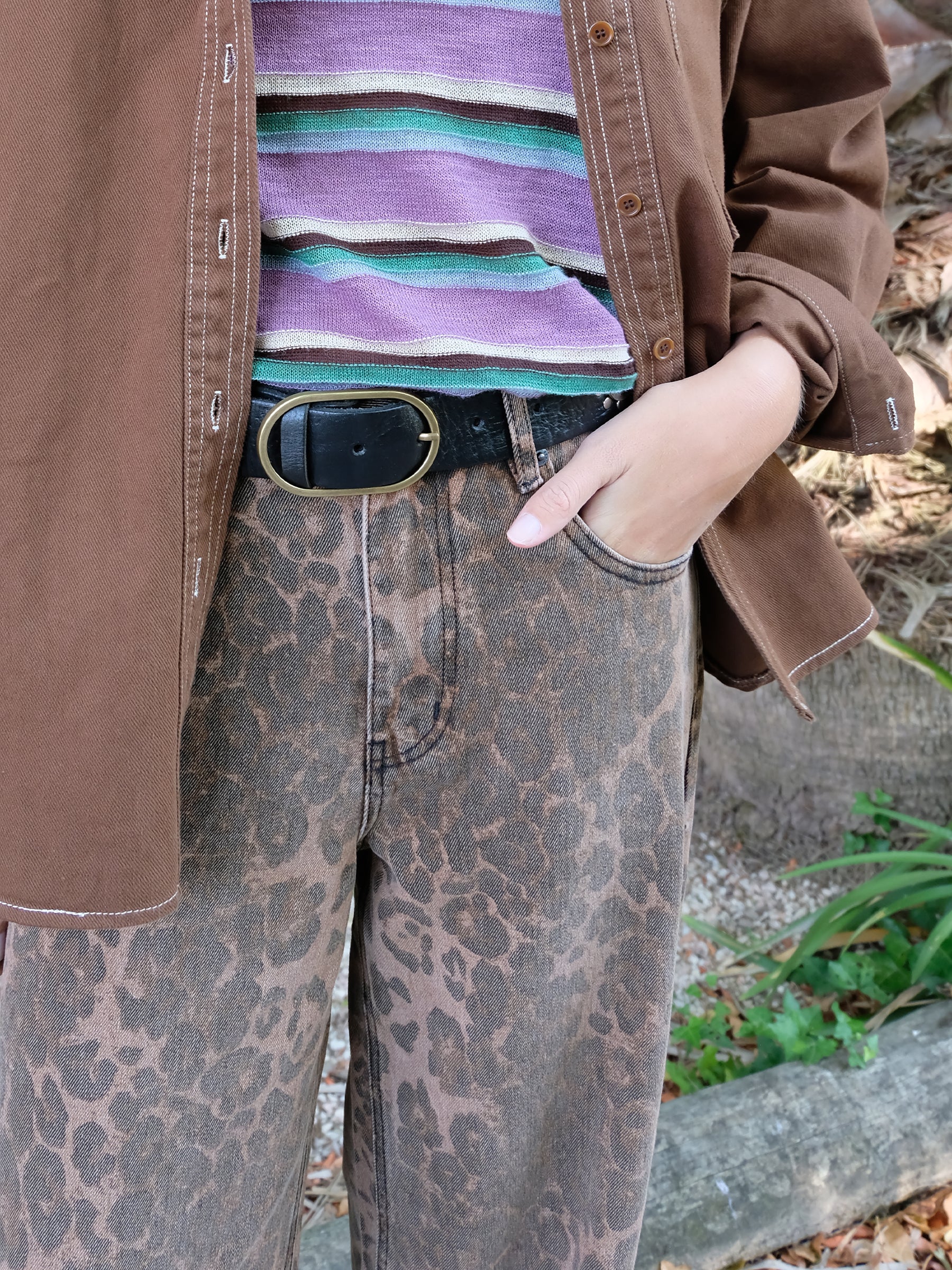 Jeans Animal Print