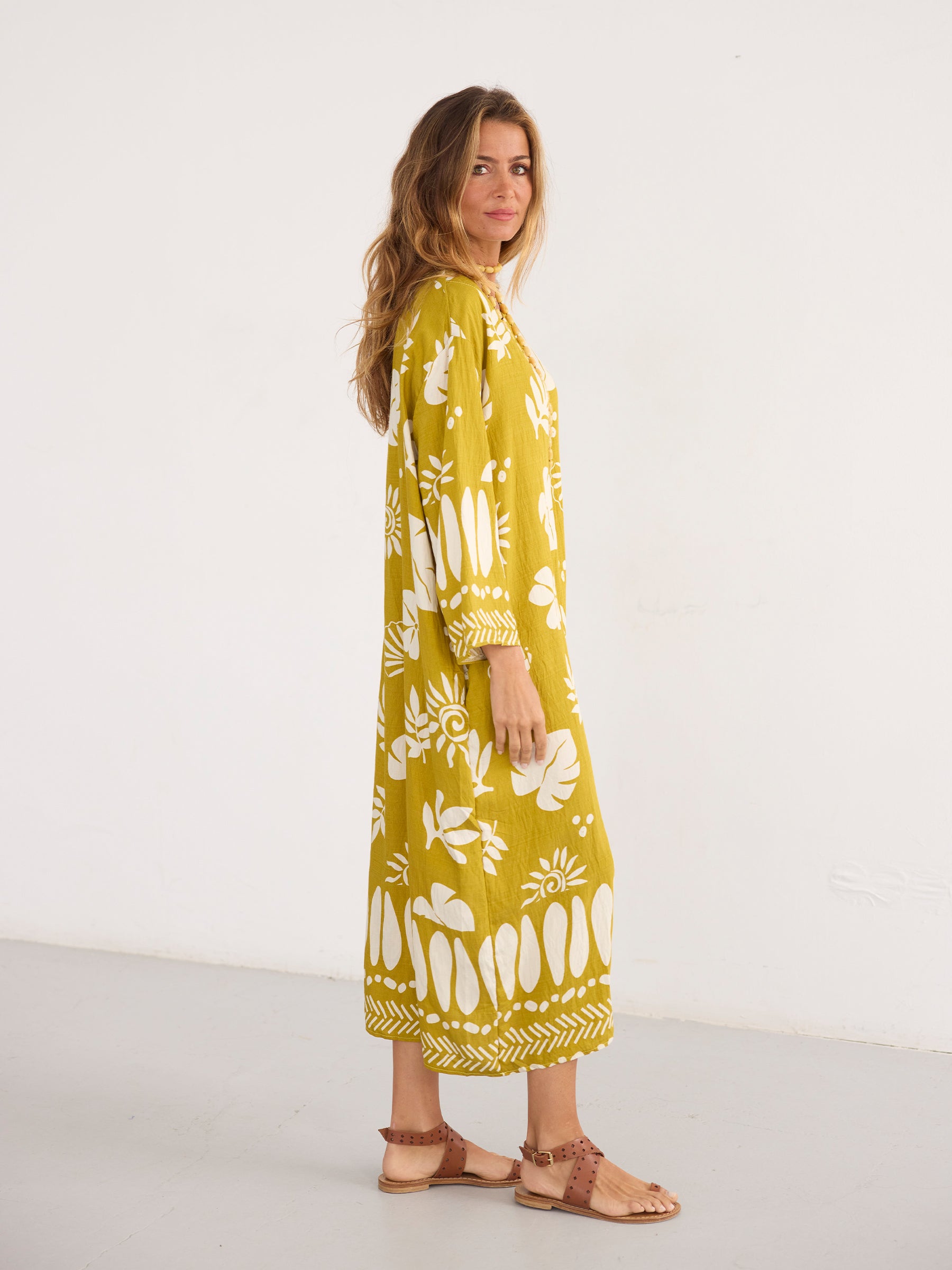 Caftán de melocotón