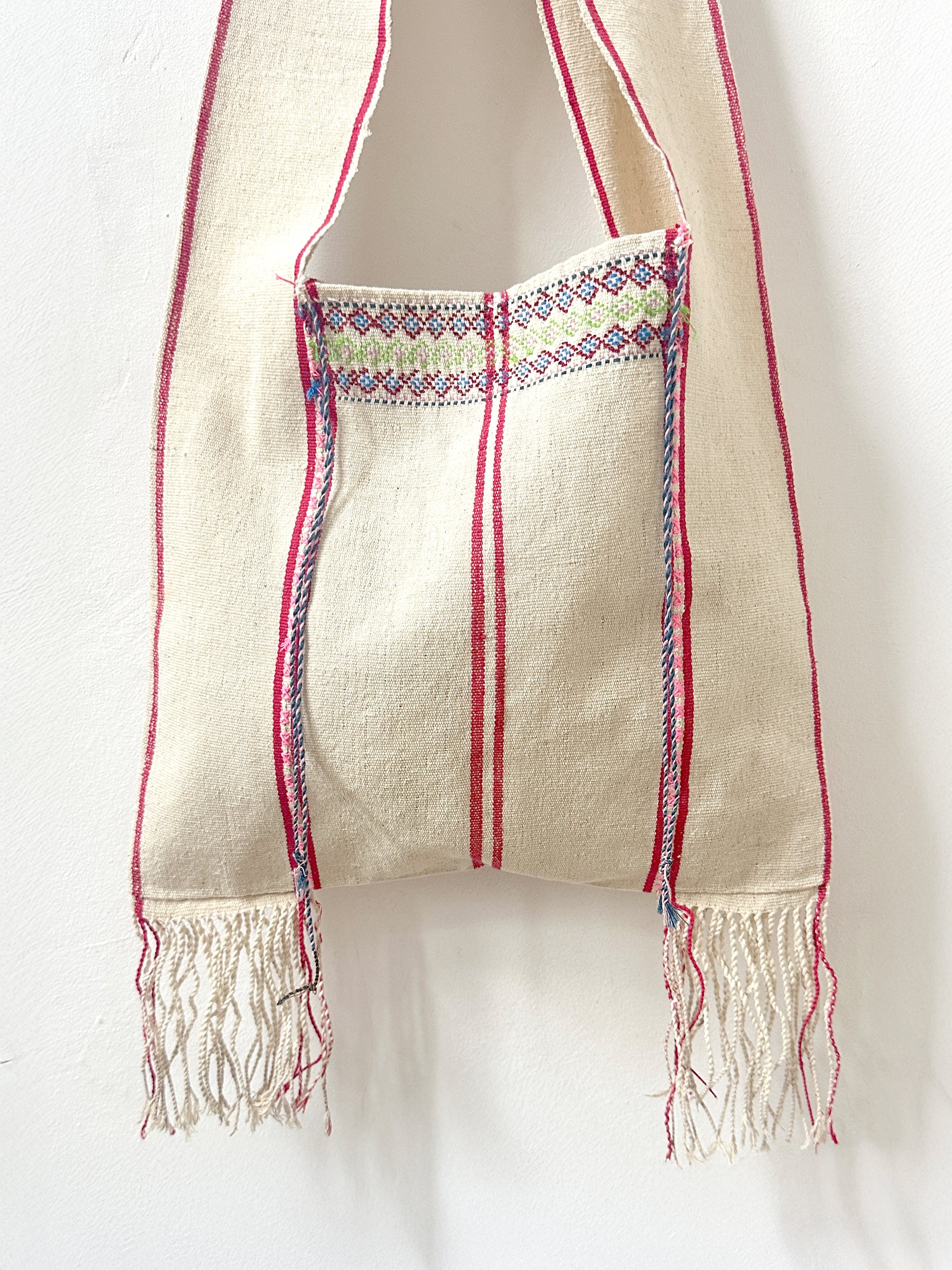 Bolso de rayas