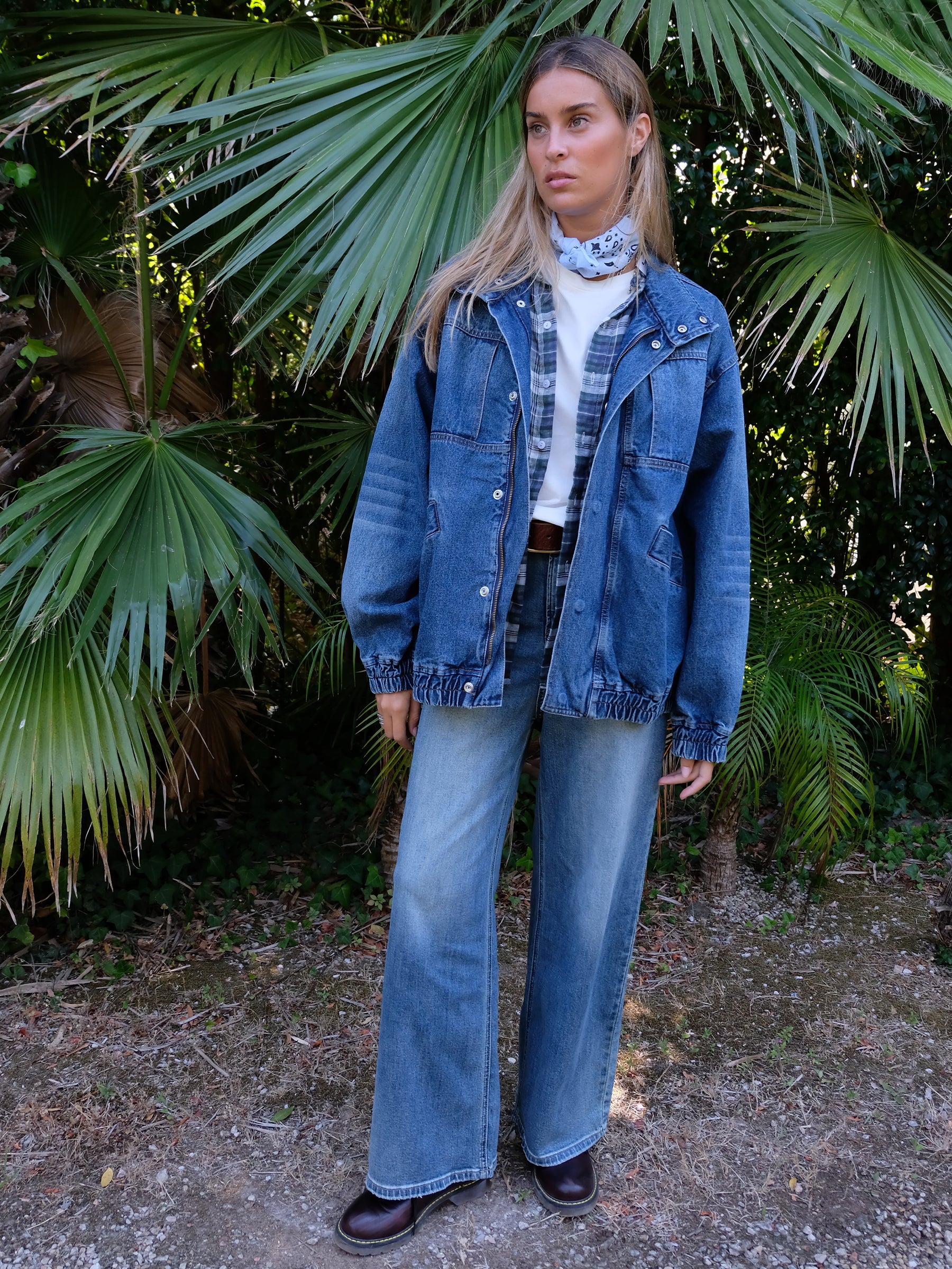 Blusão Denim