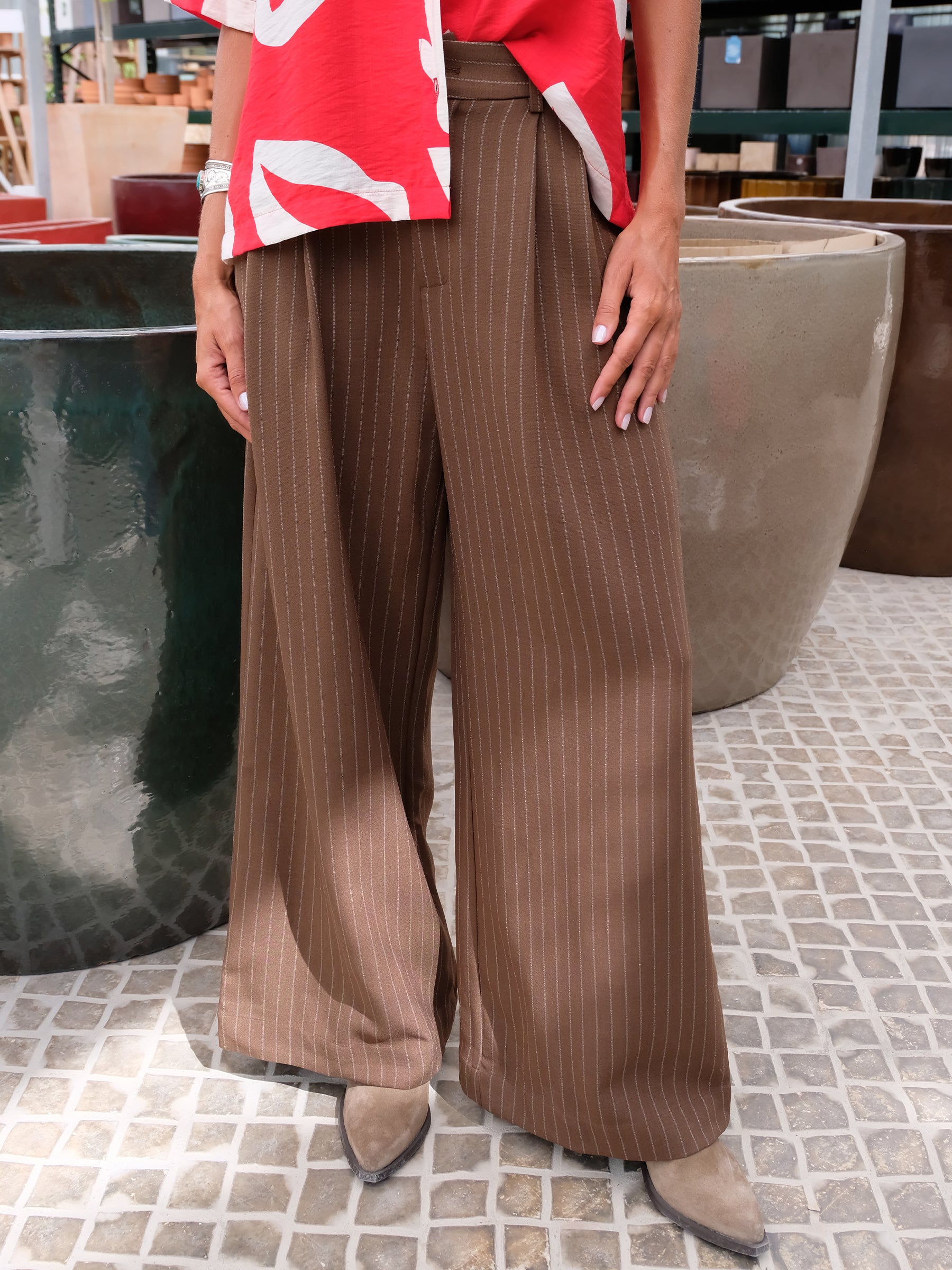 Pantalones de rayas