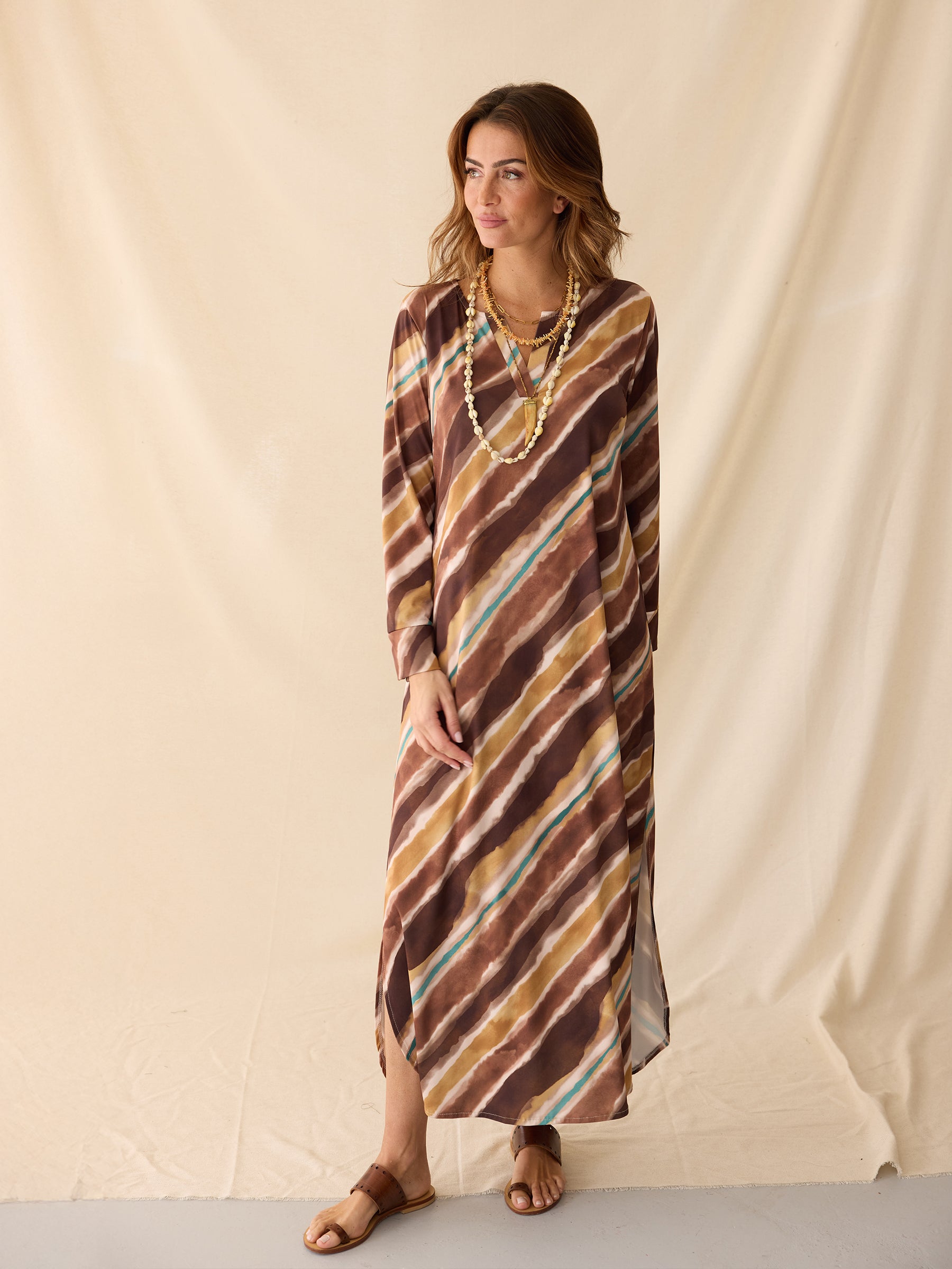 Vestido de rayas