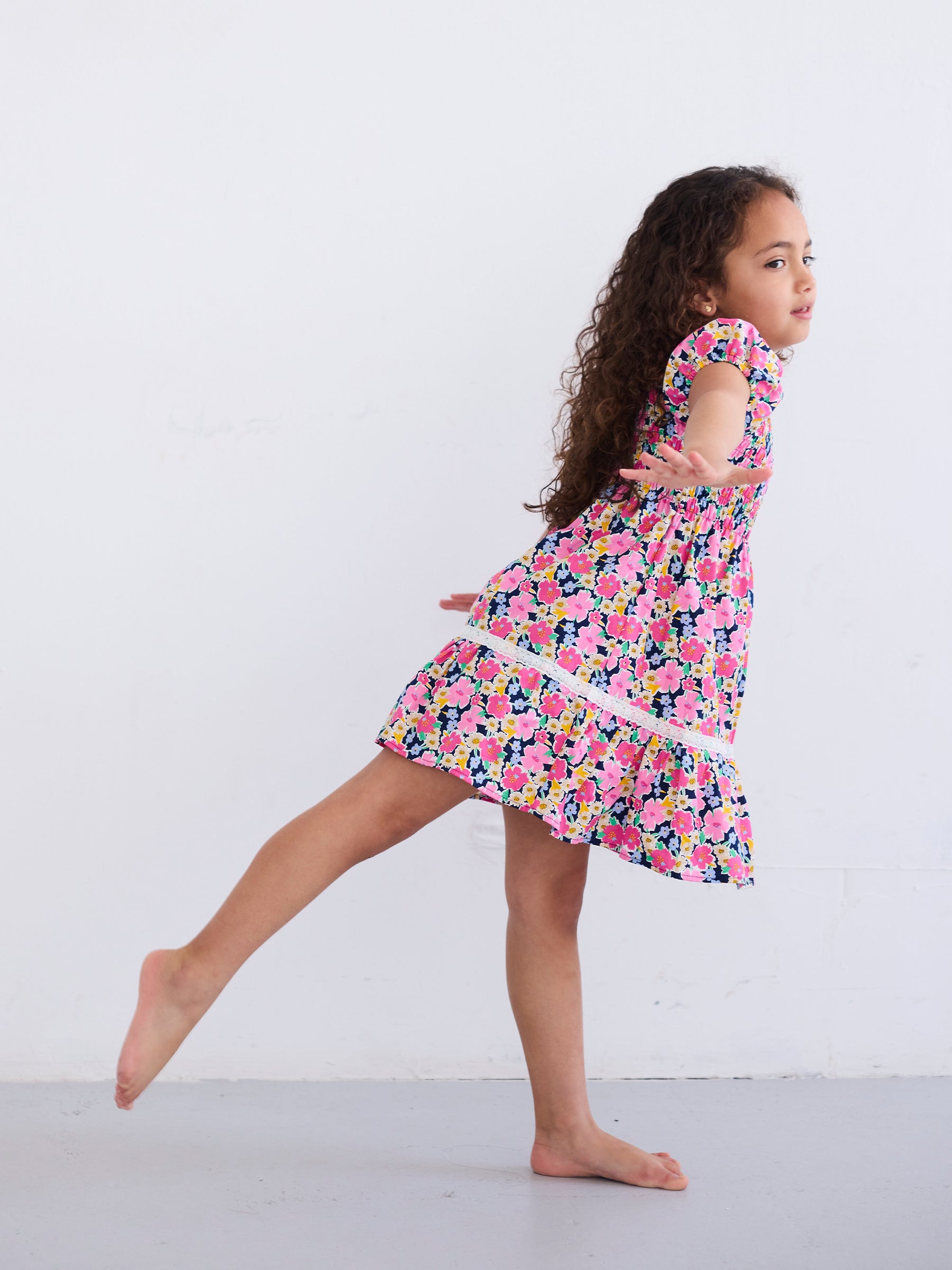 Vestido color ciruela