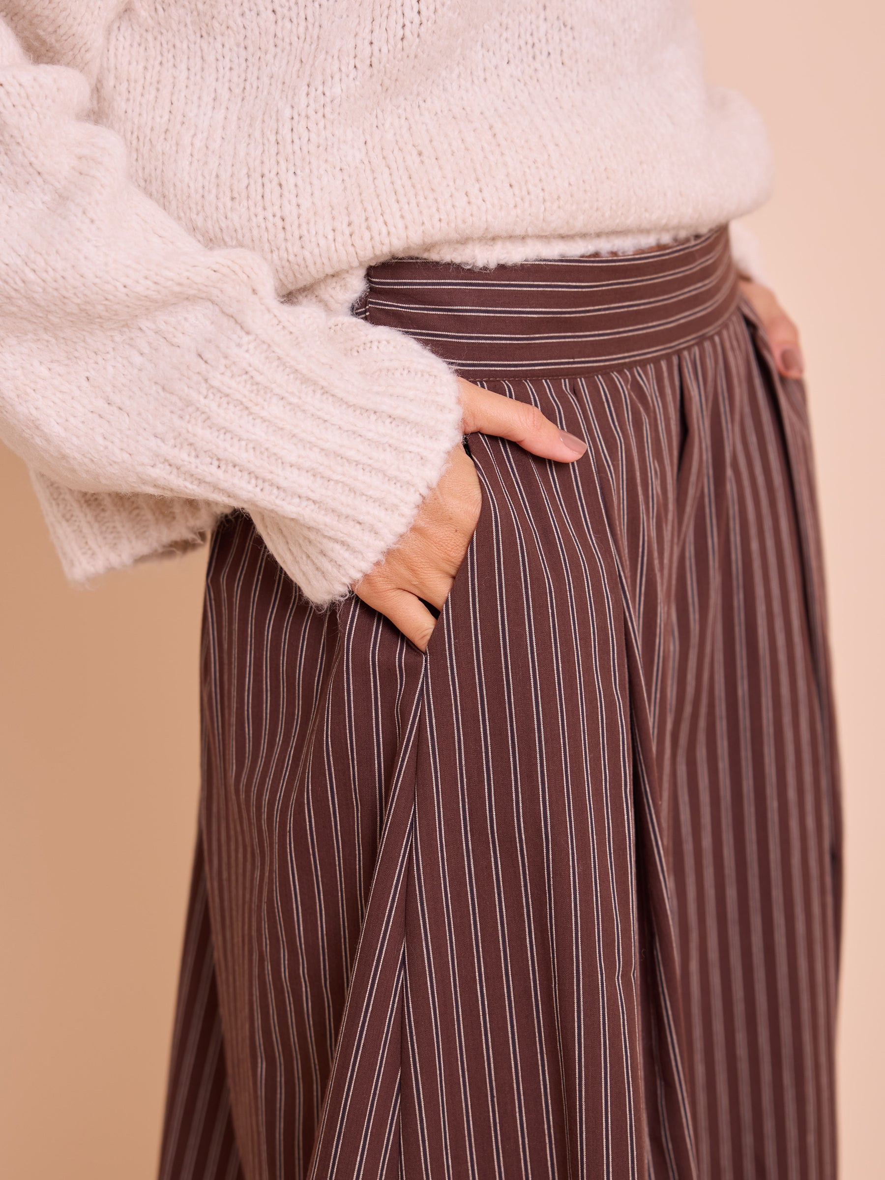 Striped skirt