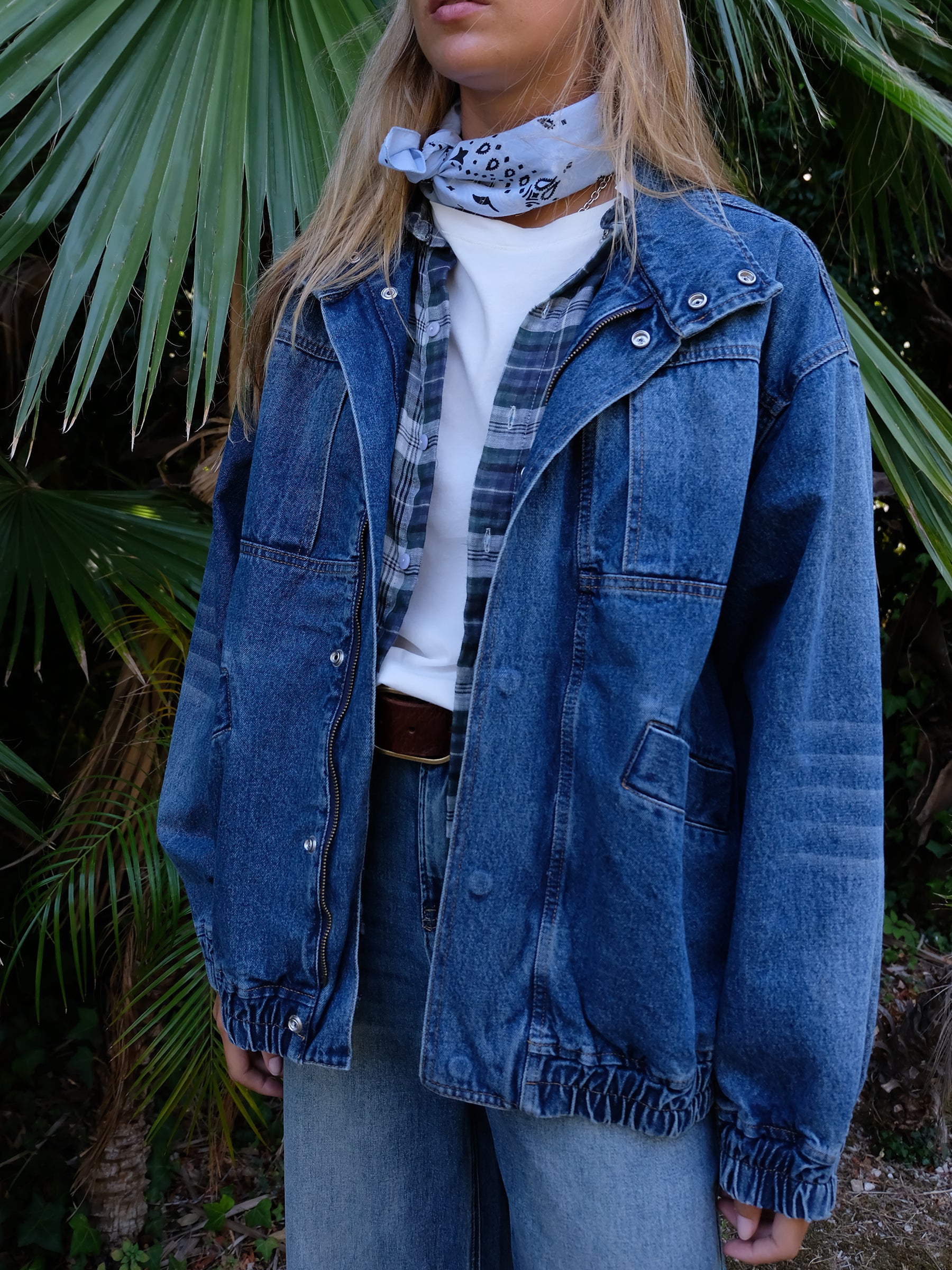 Blusão Denim