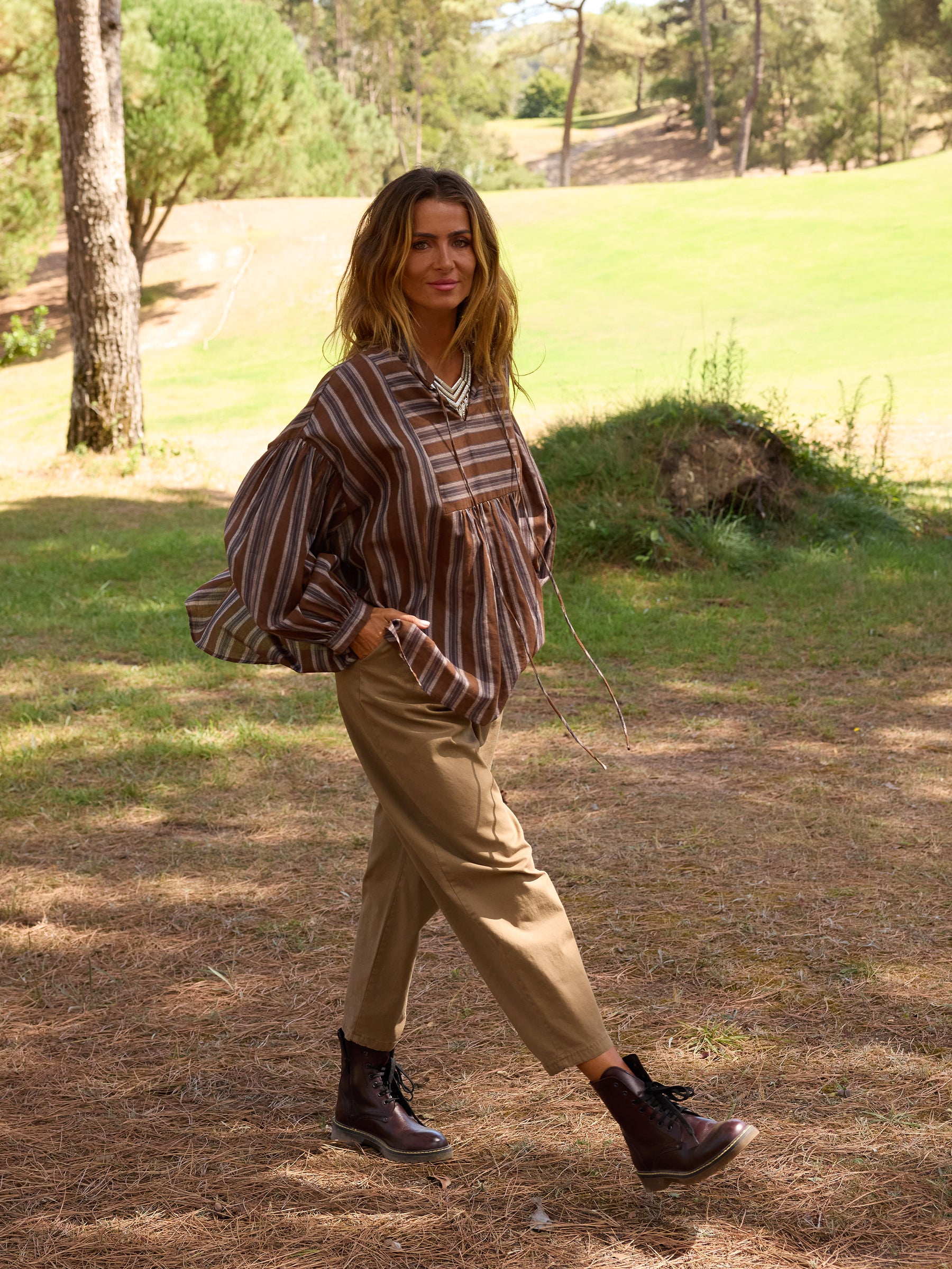 Blusa Riscas