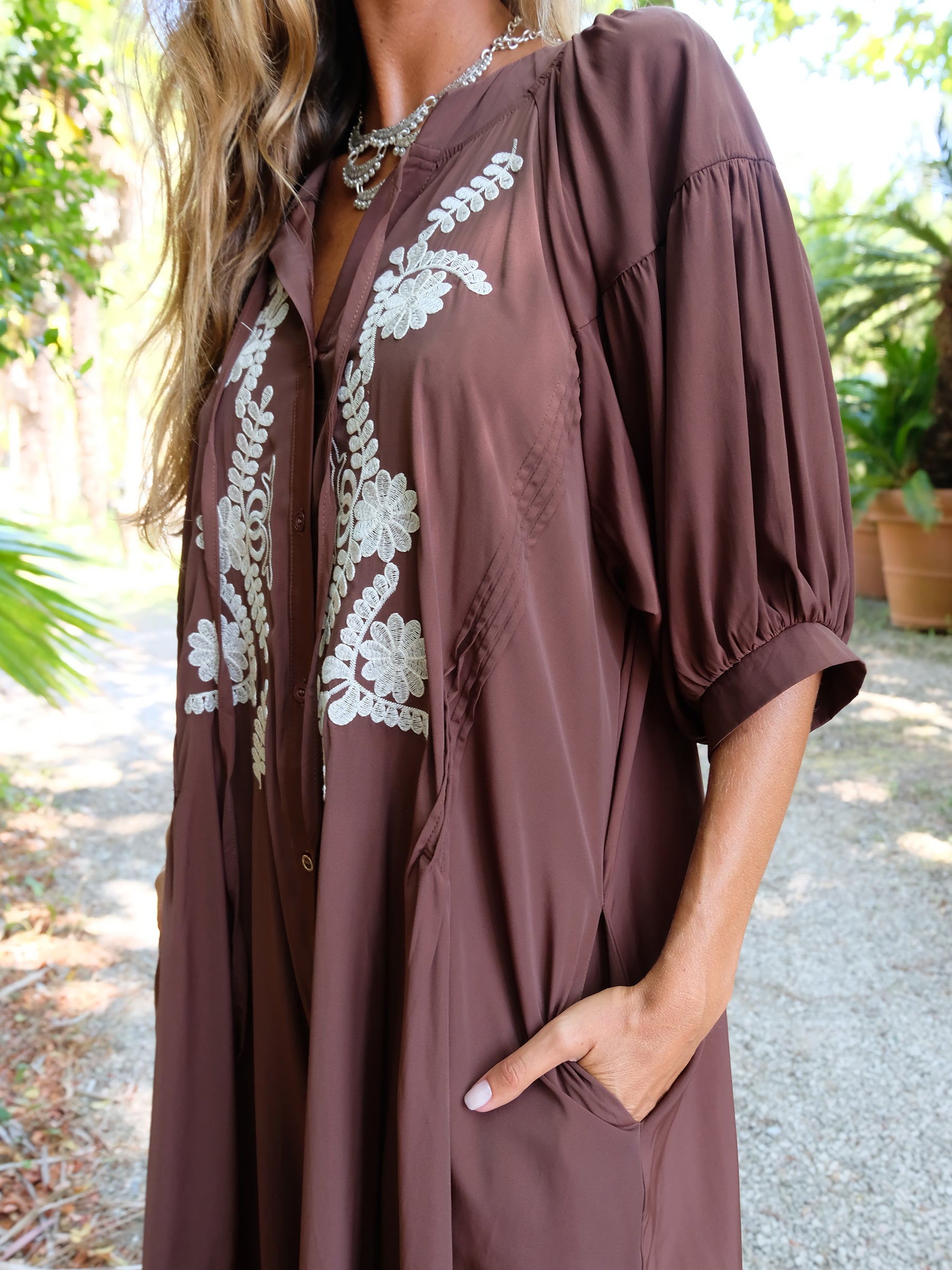 Vestido bordado