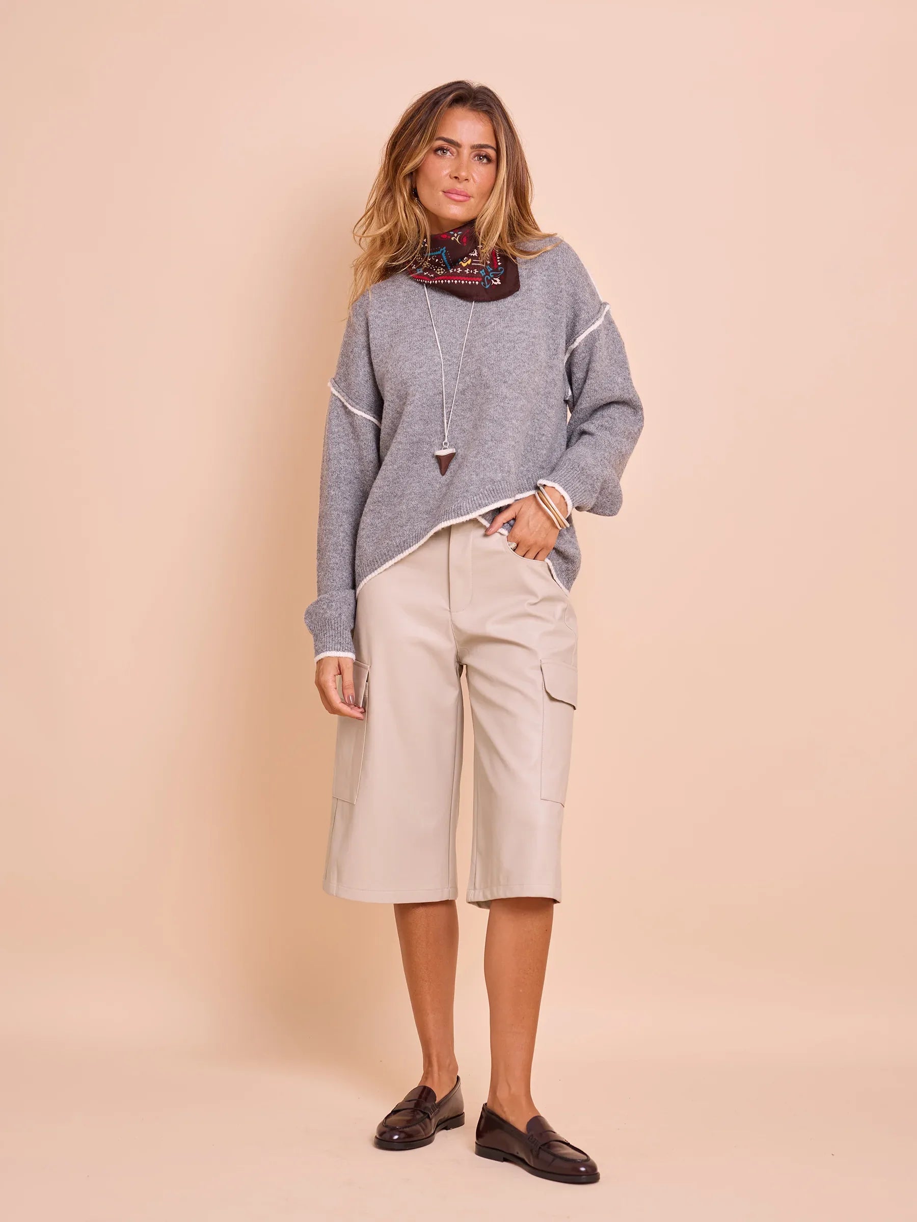 Ecopelle Bermuda Shorts - Vintage Bazaar