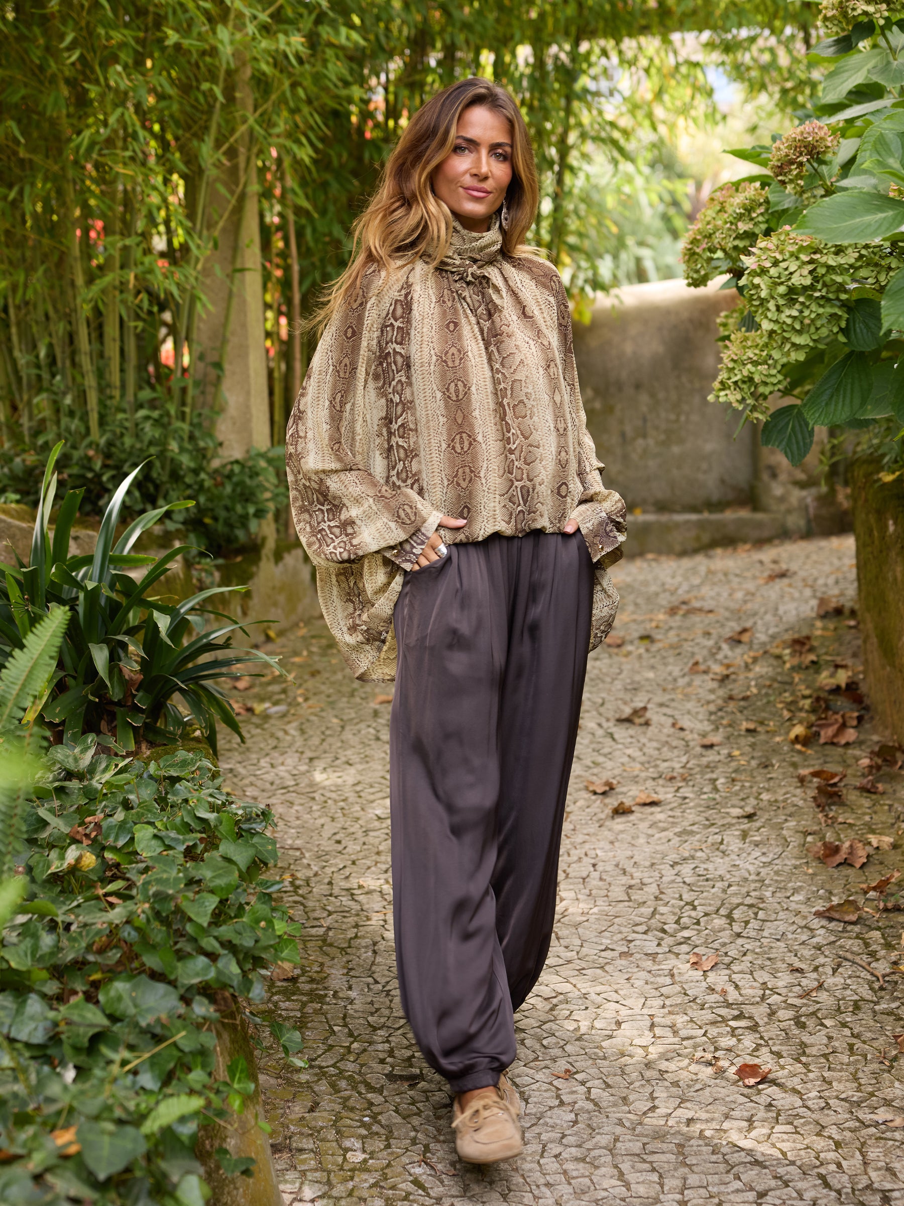 Blusa Laçada Pithon