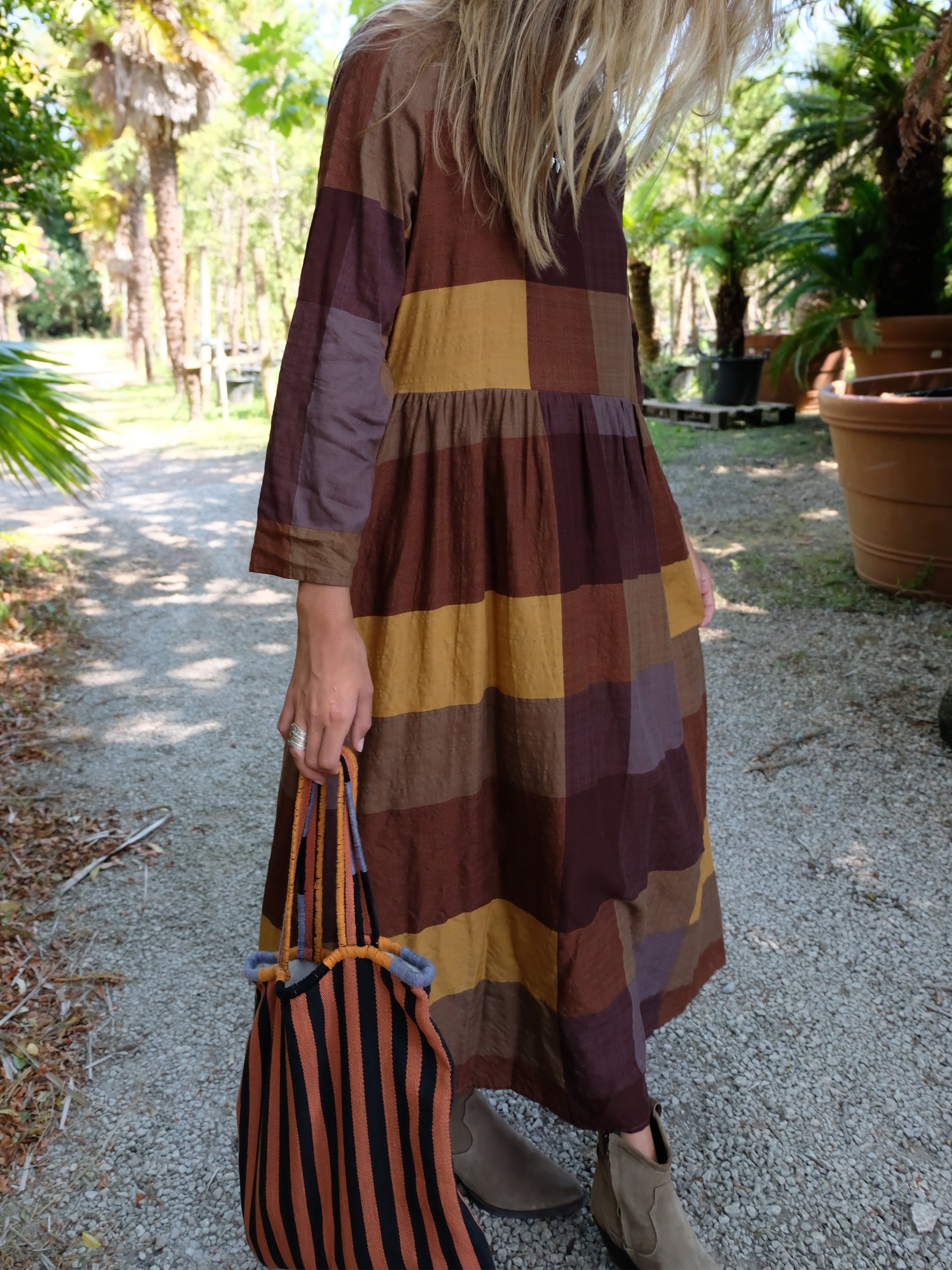 Vestido Quadrados