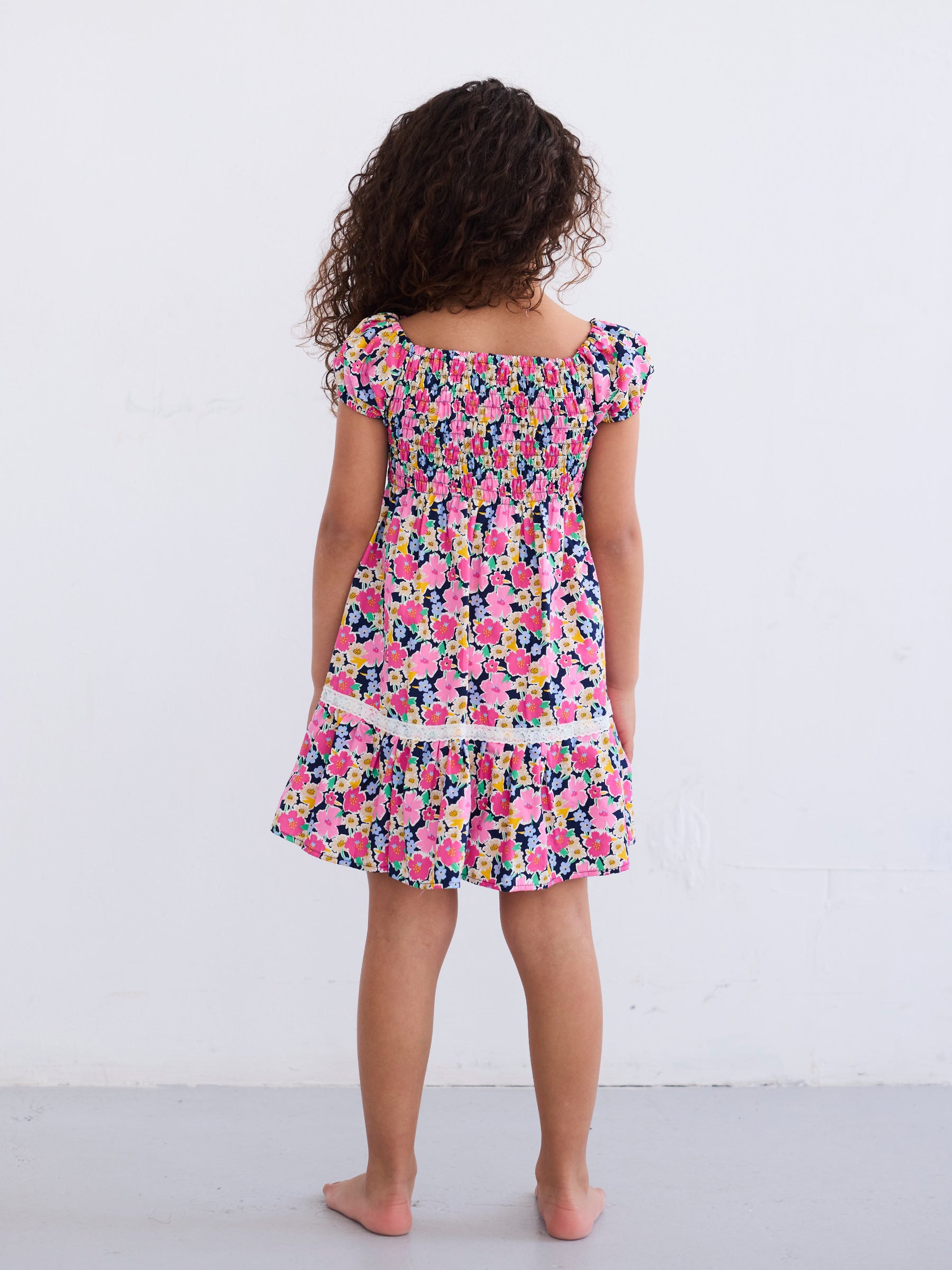 Vestido color ciruela