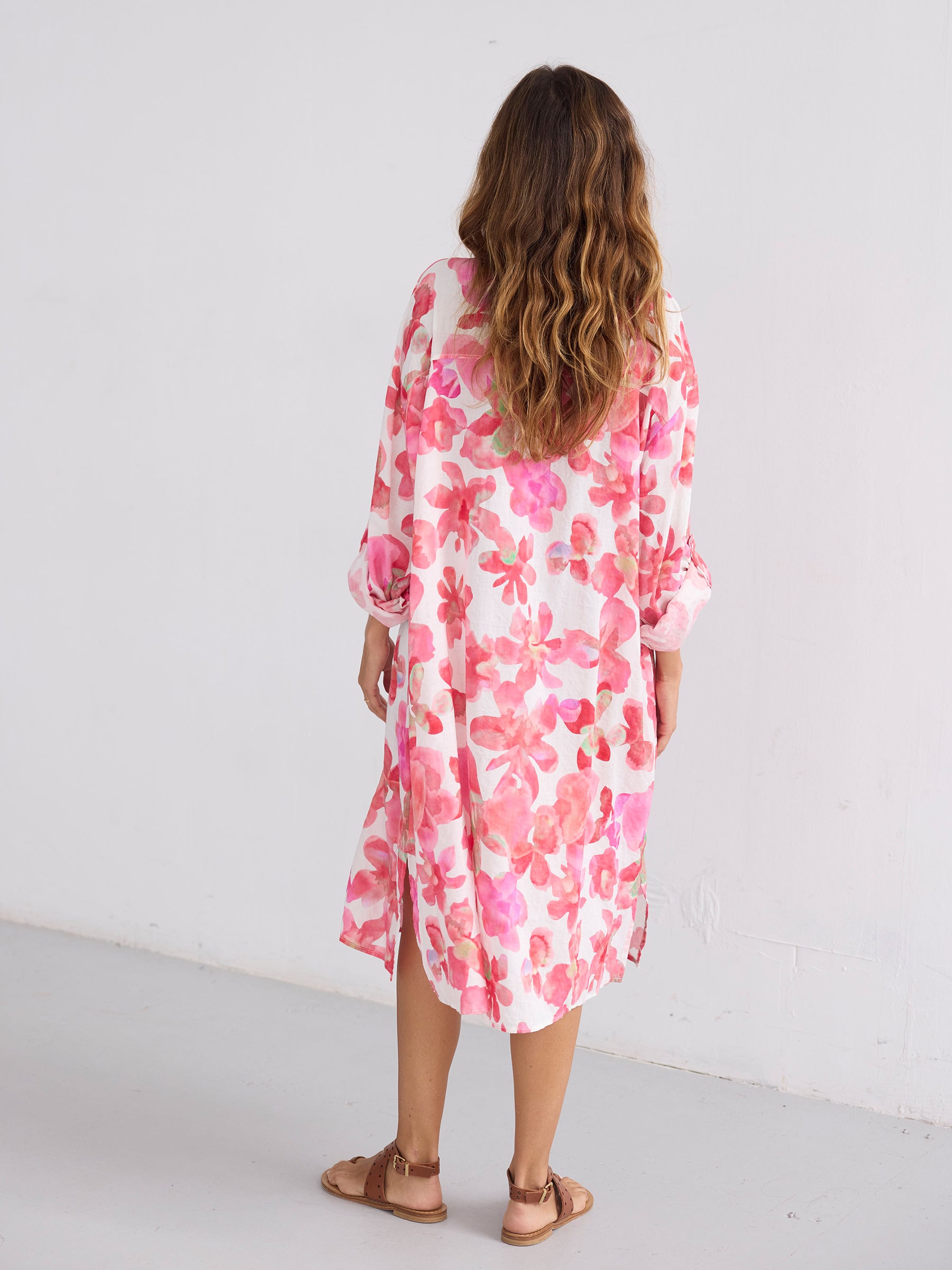 Vestido color almendra tostada