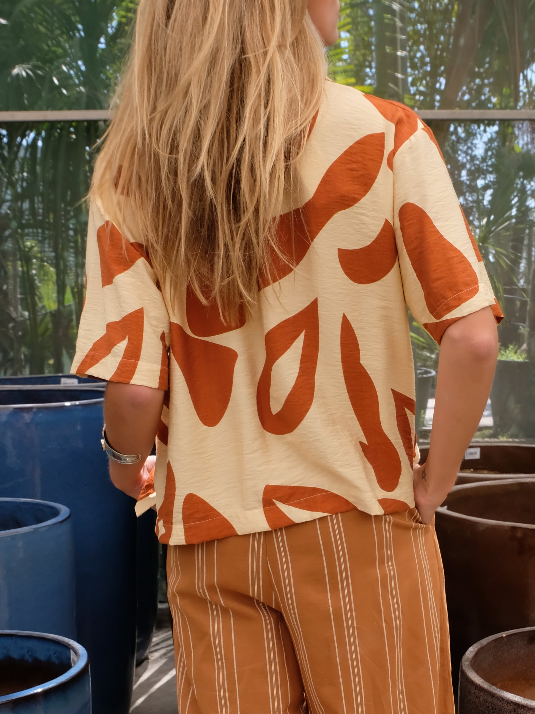 Camisa estampada