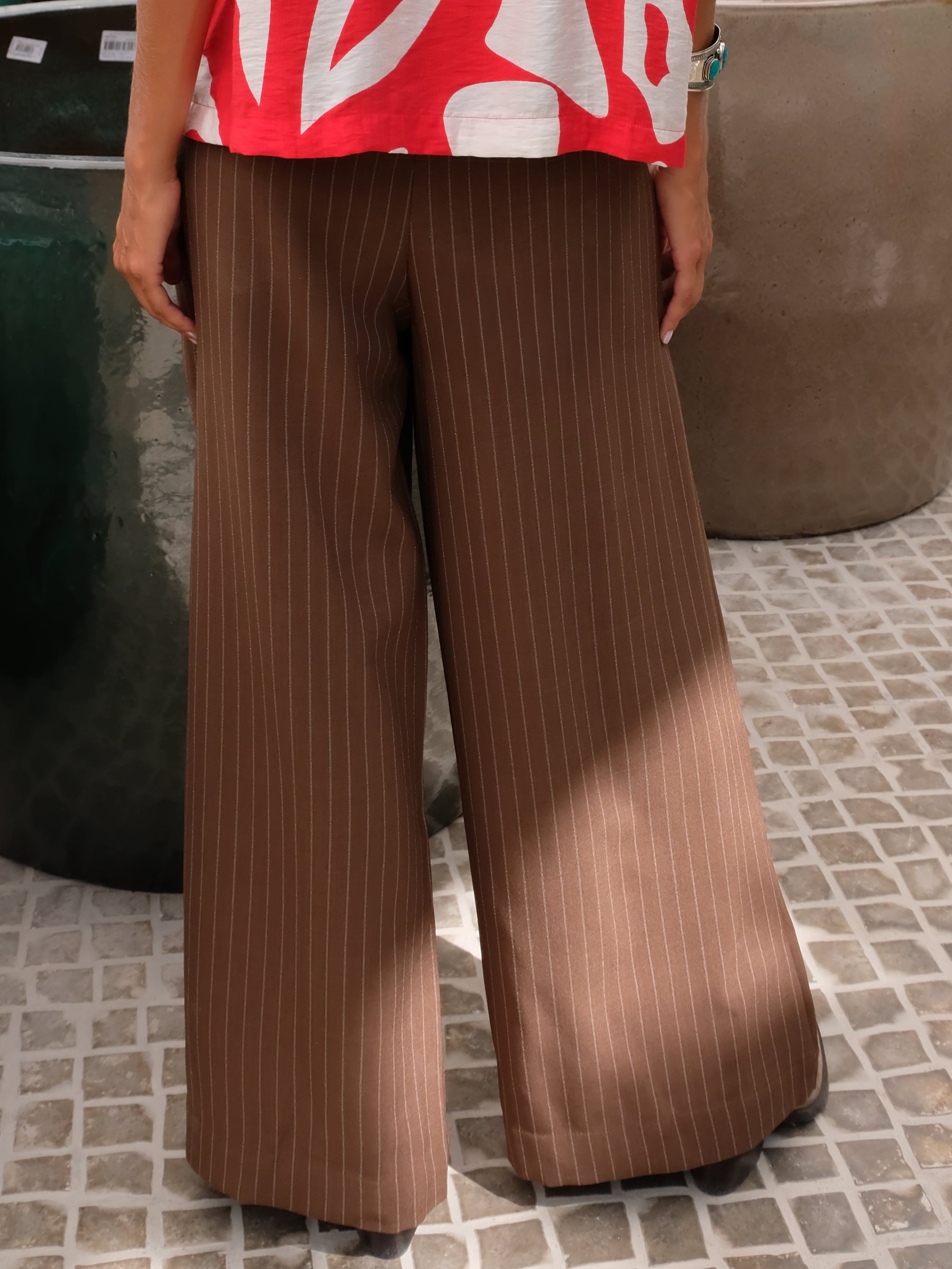 Pantalones de rayas