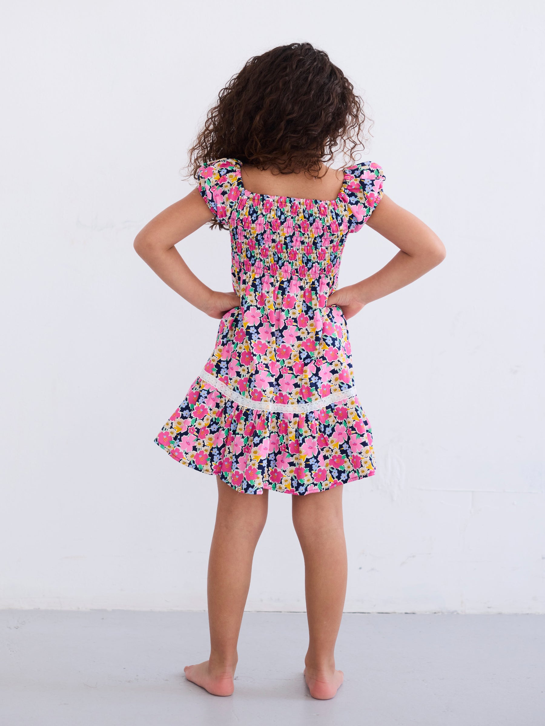 Vestido color ciruela