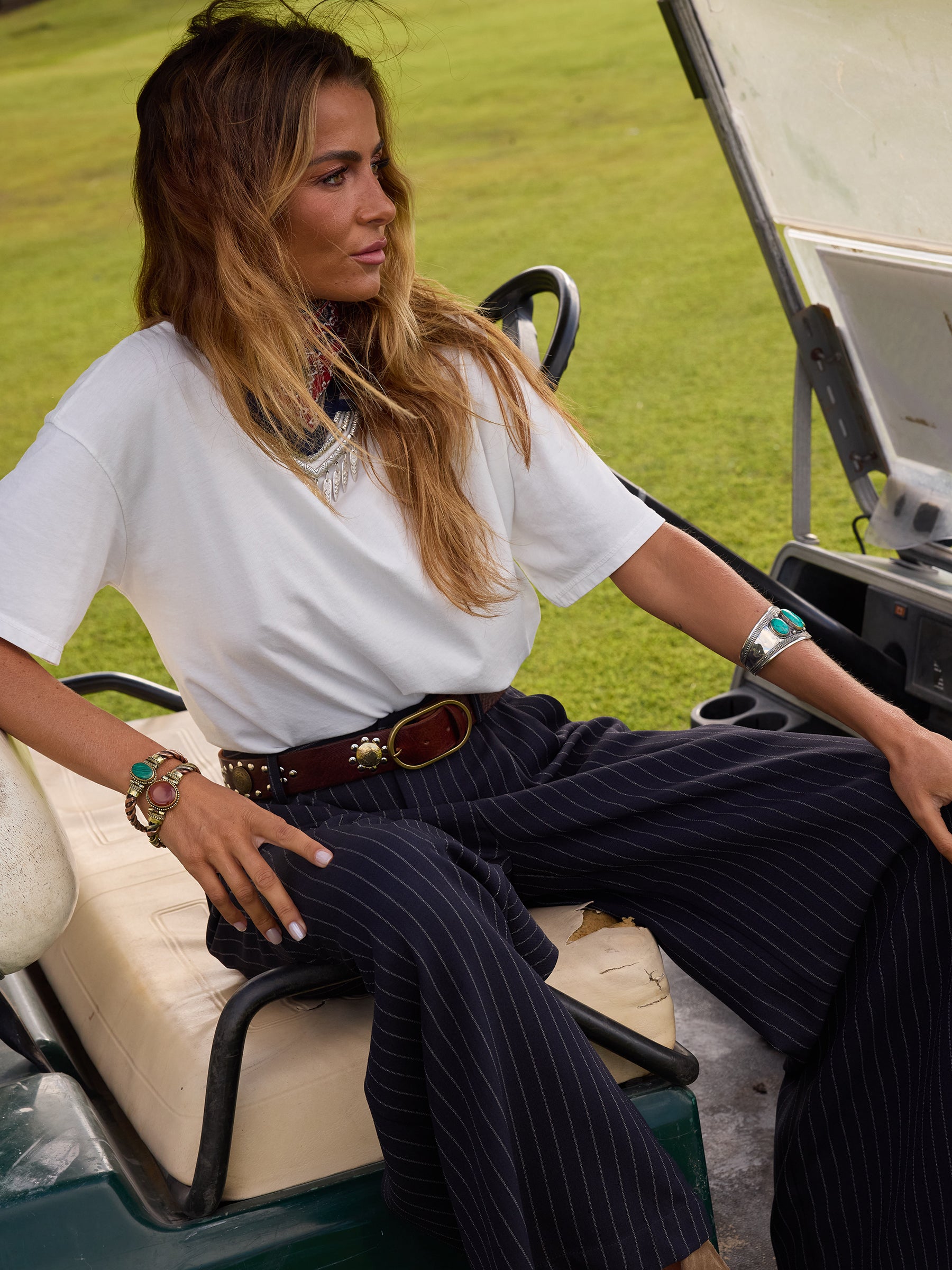 Pantalones de rayas