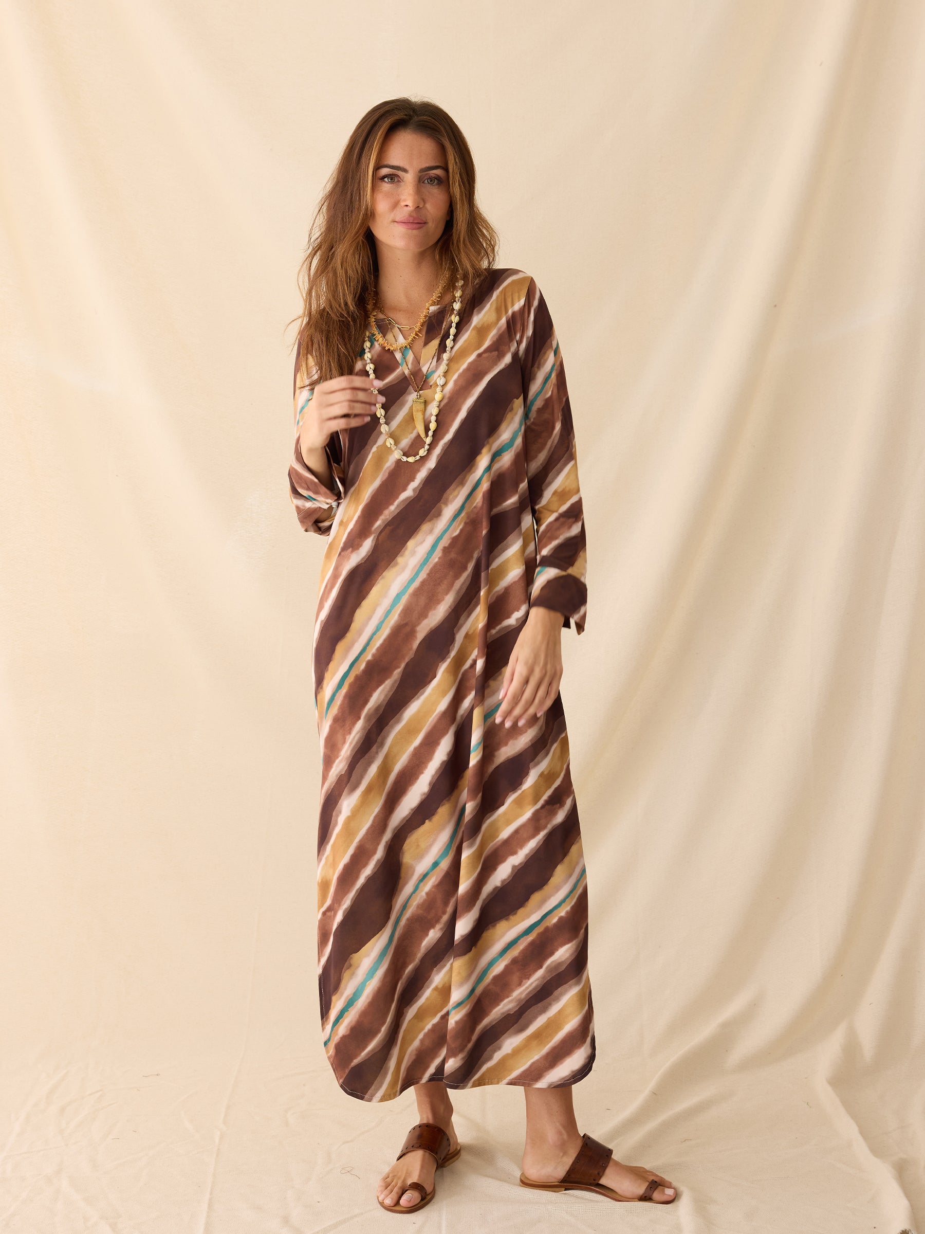 Vestido de rayas