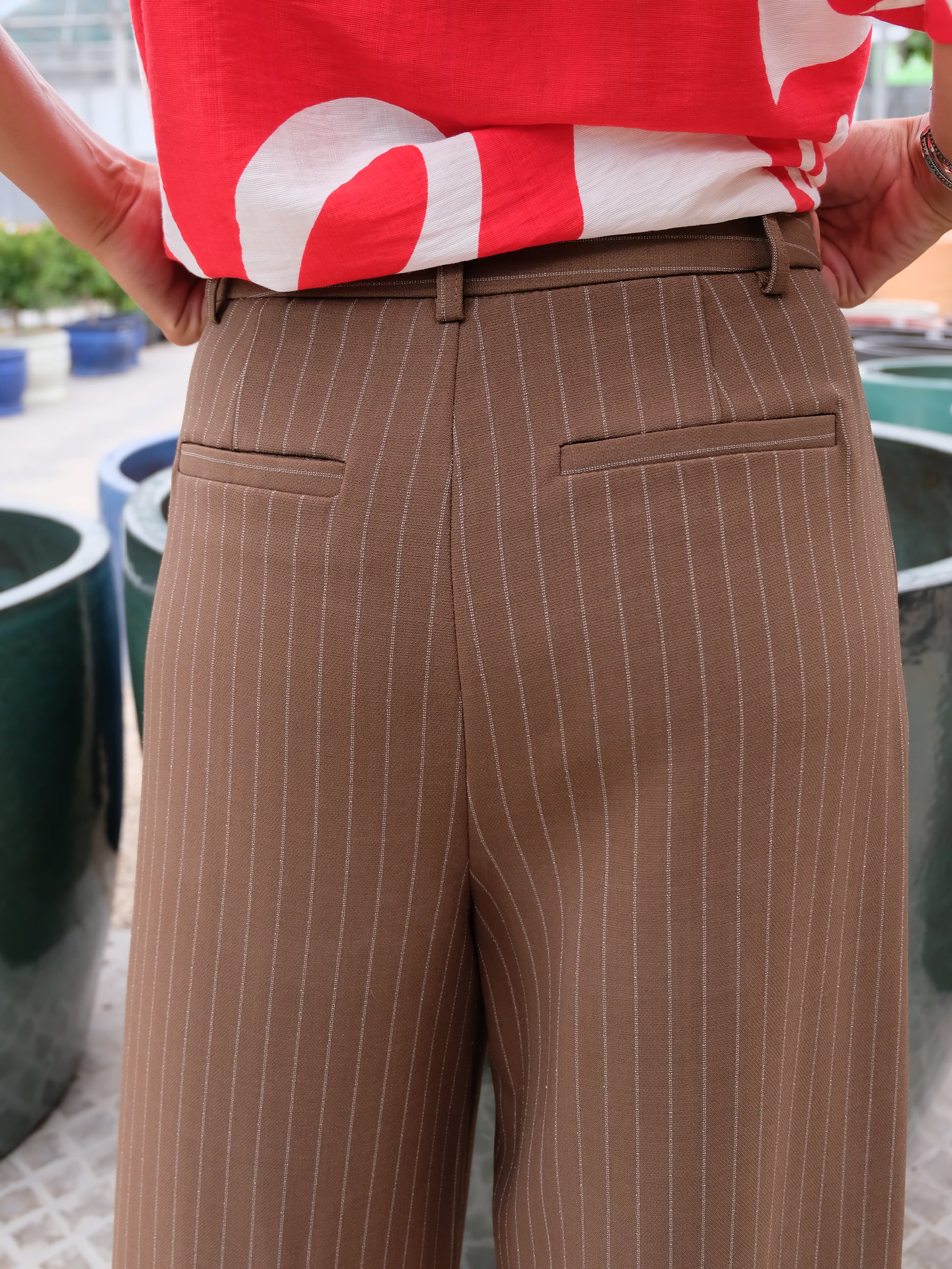 Pantalones de rayas
