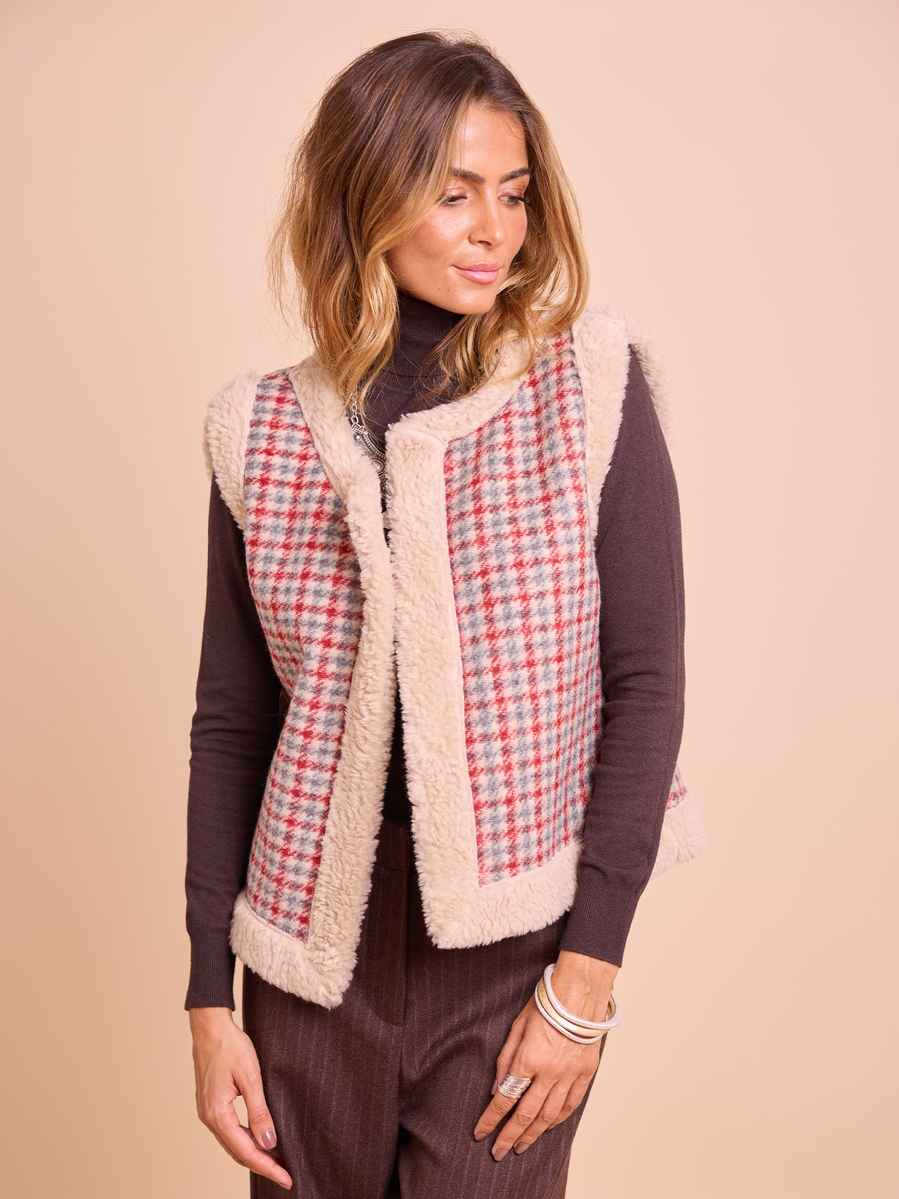 Colete Pied-de-Poule