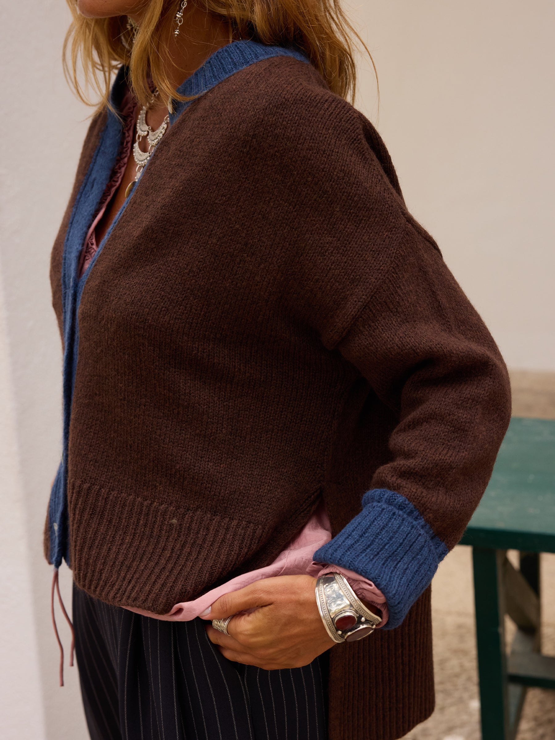 Chaqueta de malla