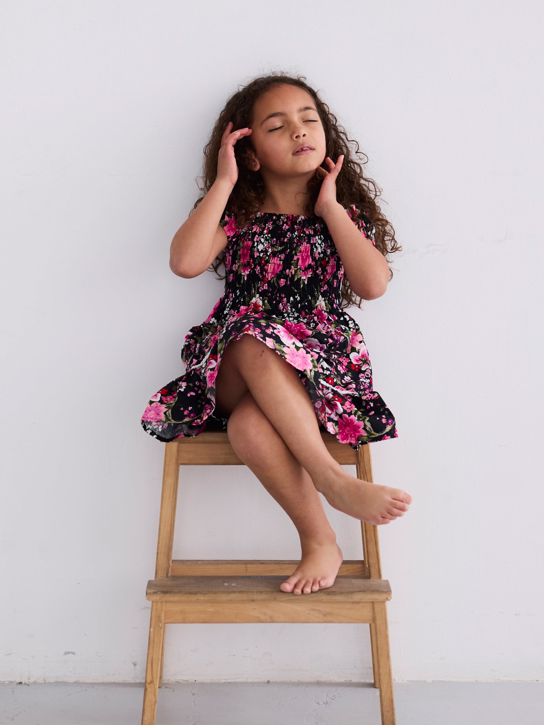 Vestido color melocotón