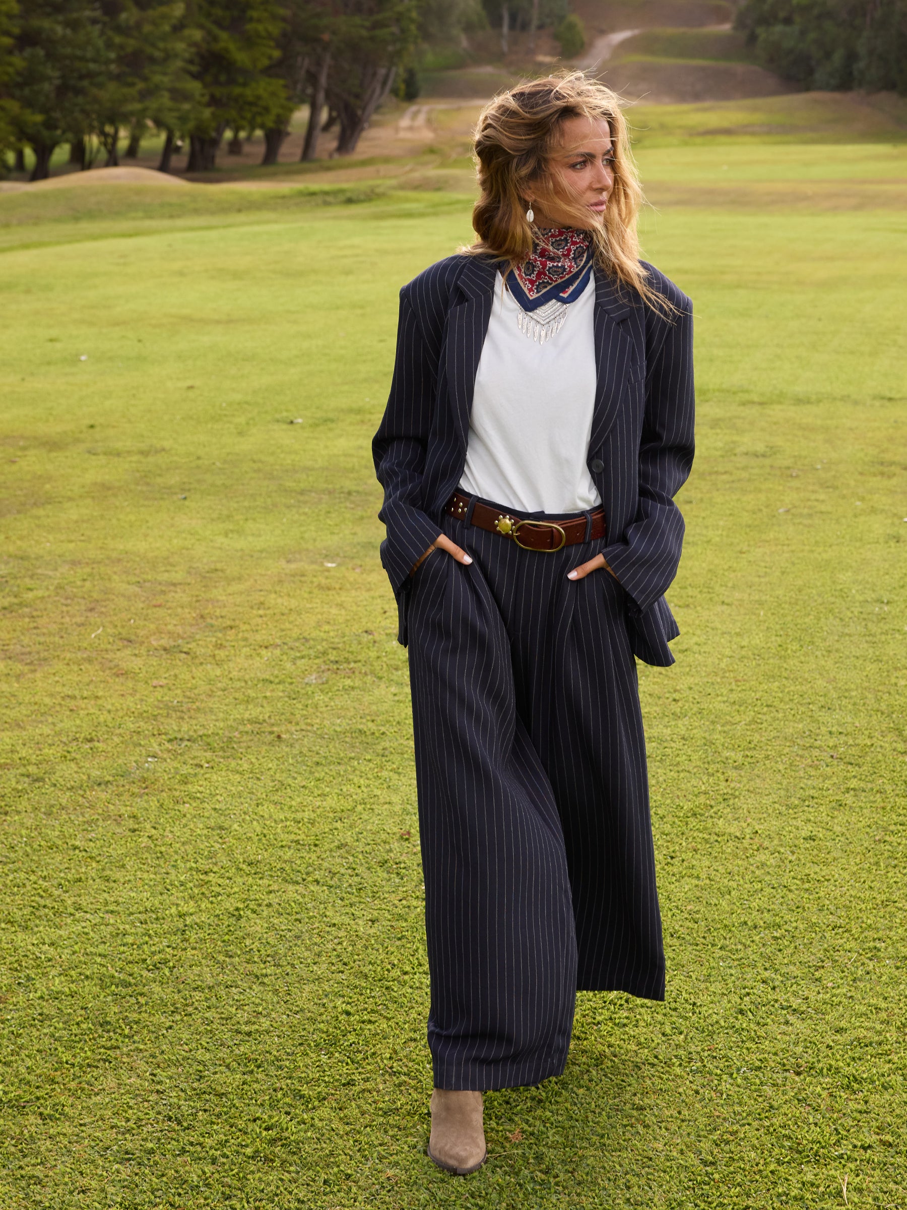 Pantalones de rayas