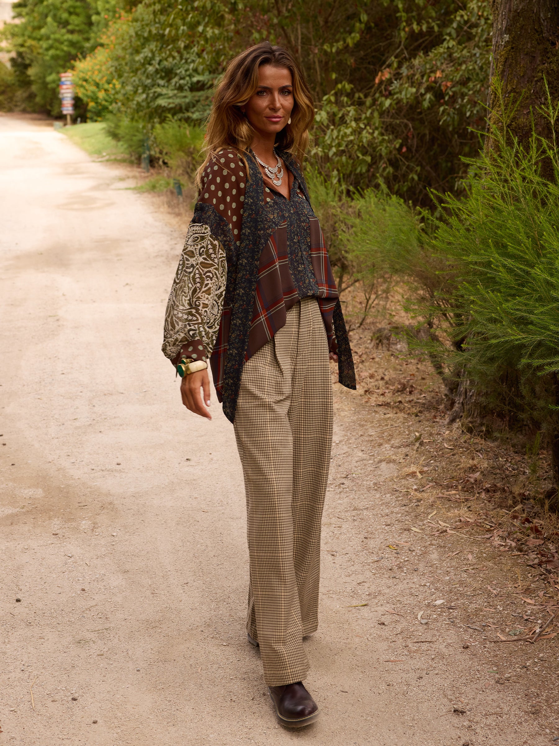 Blusa Patchwork