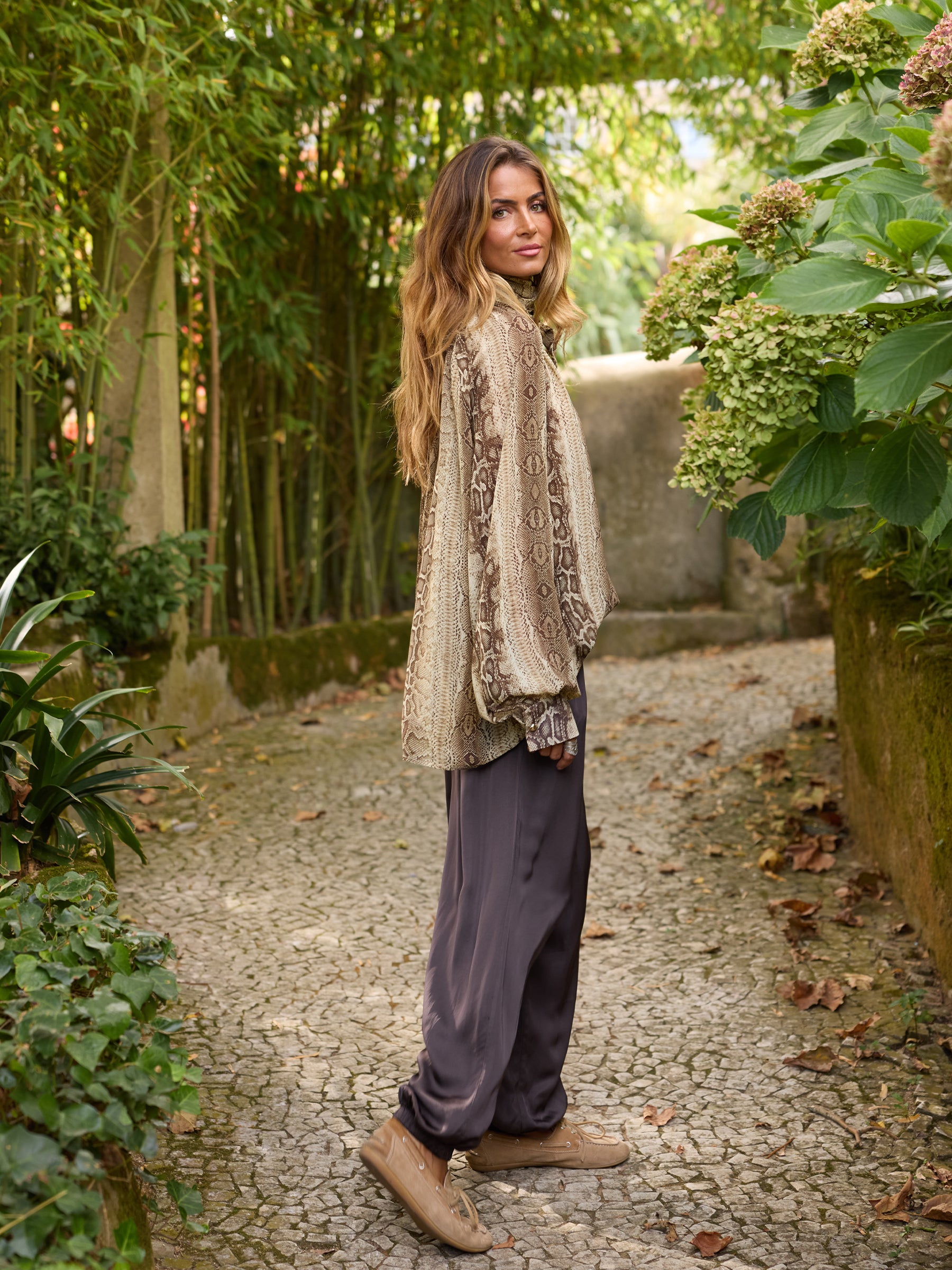 Blusa Laçada Pithon