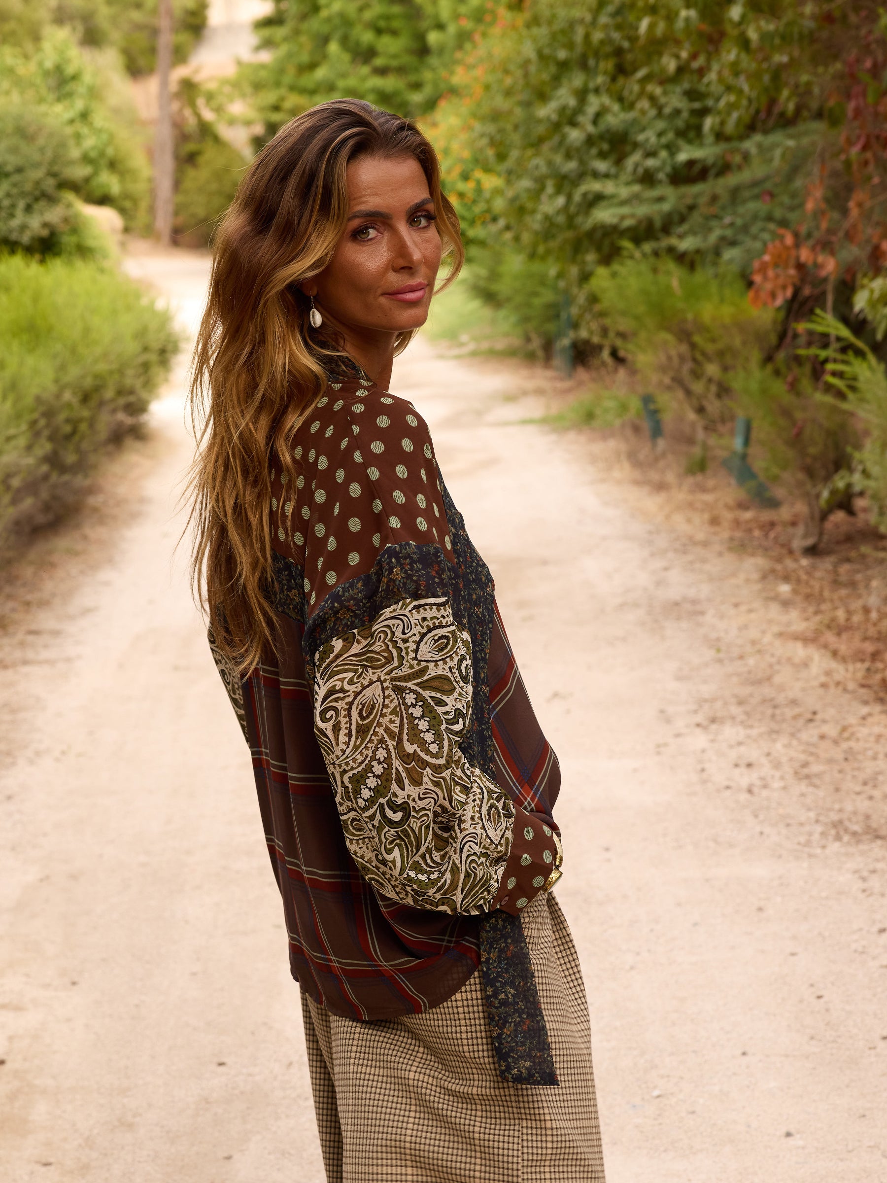 Blusa Patchwork