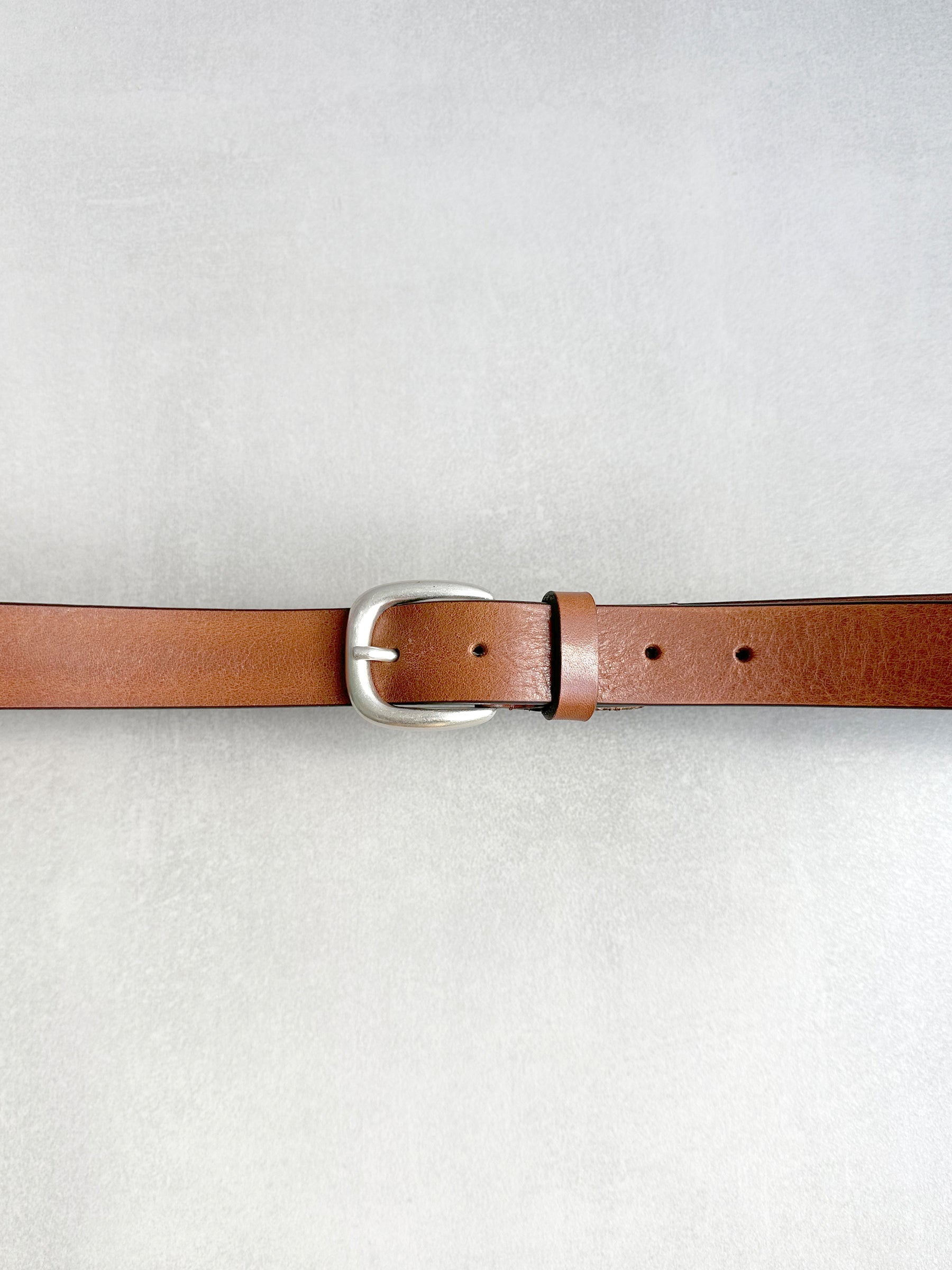 Leather belt