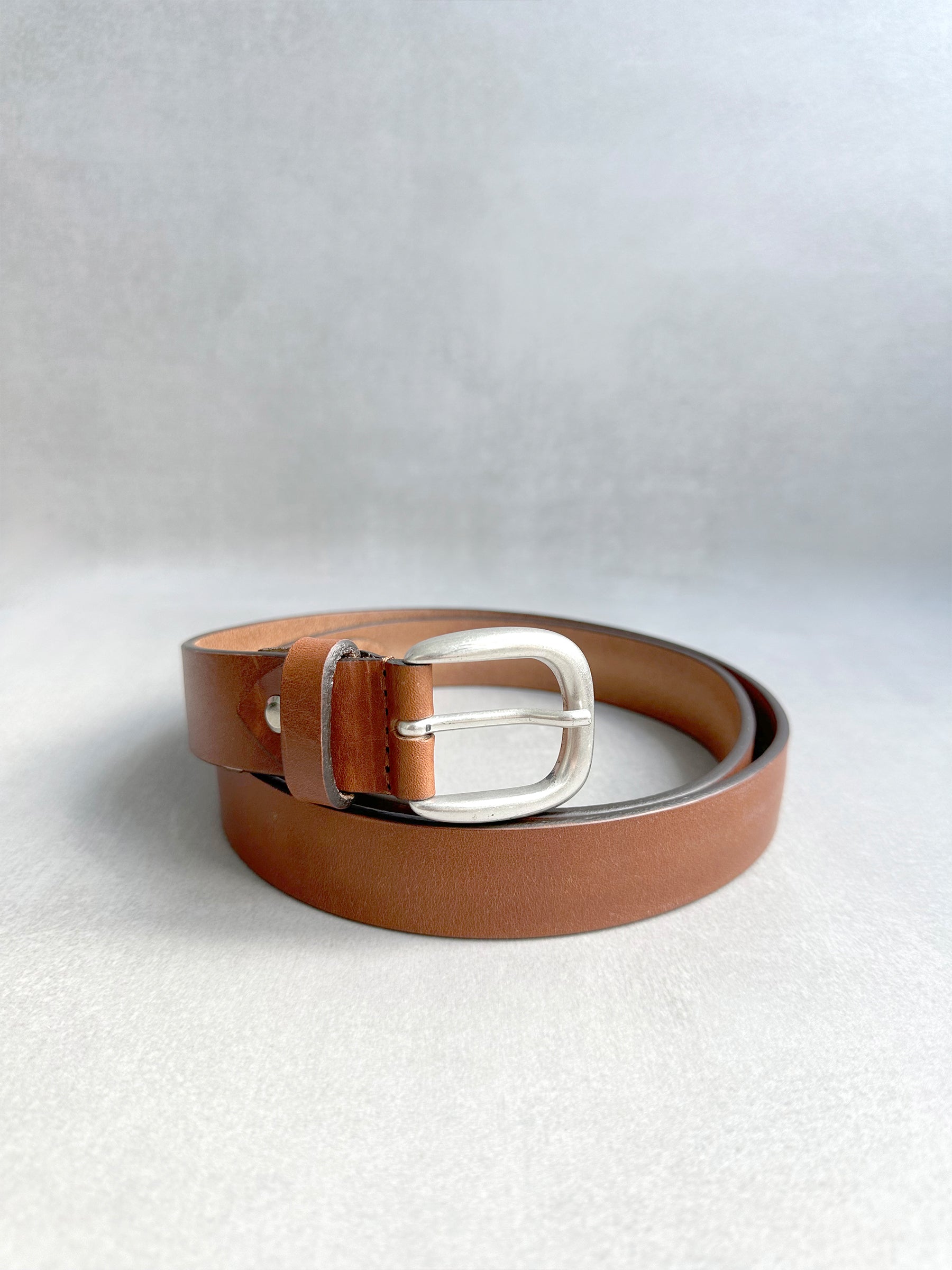 Leather belt