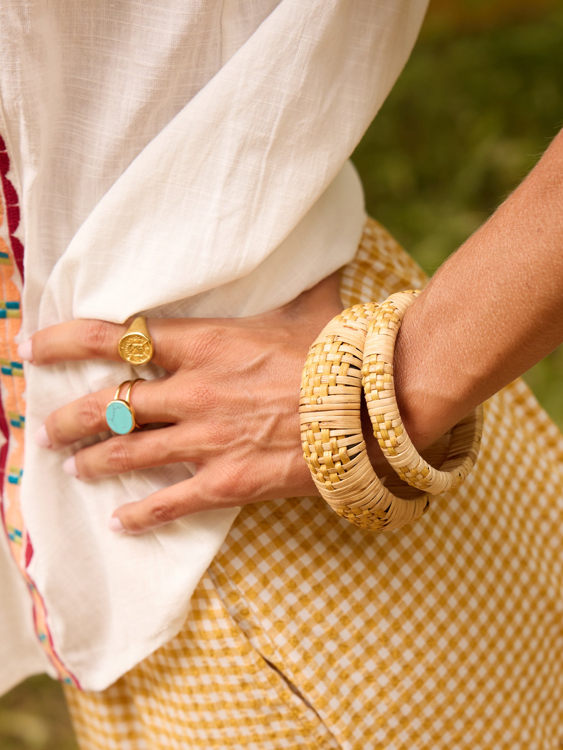 Pulsera de bambú