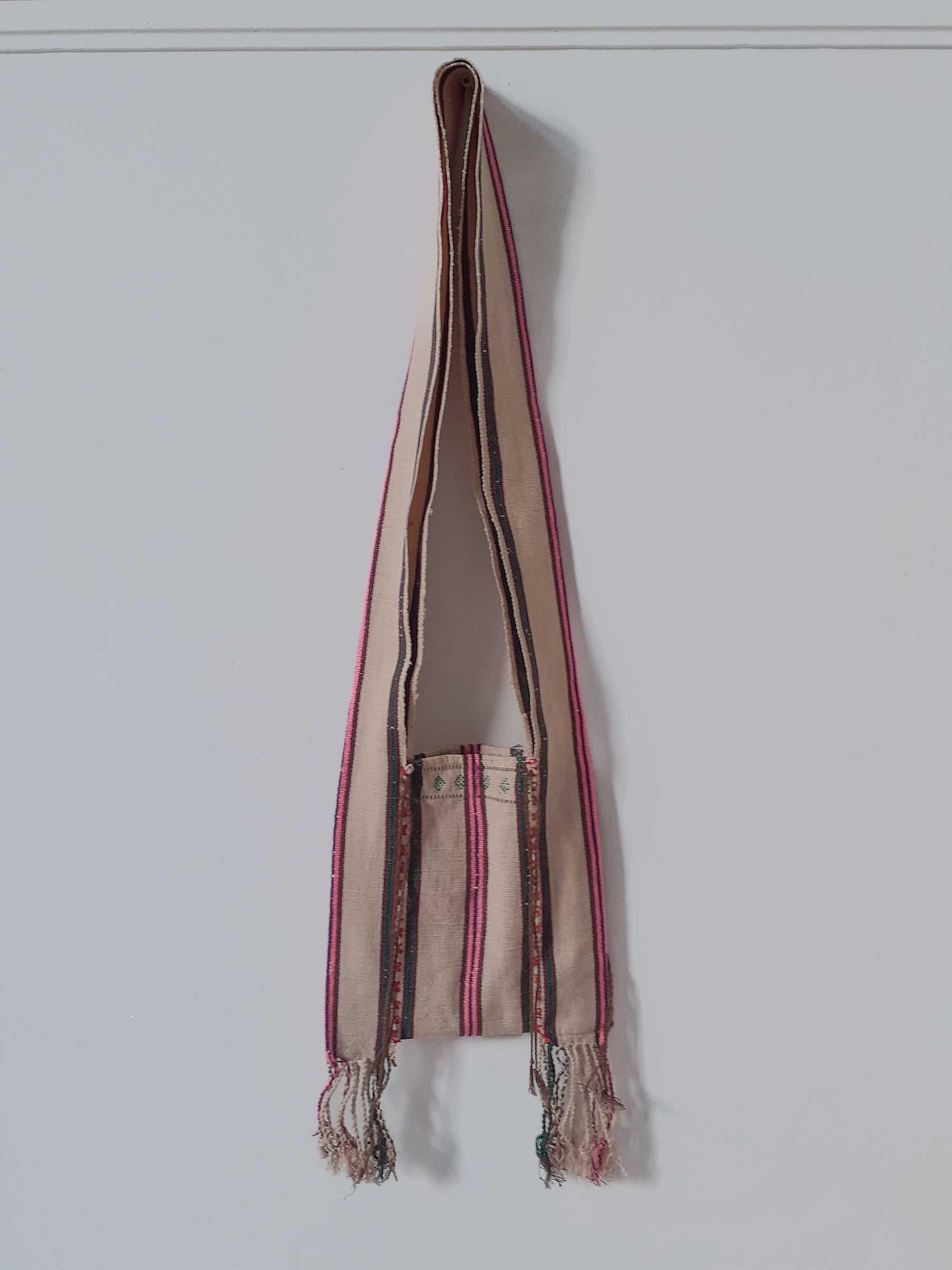 Striped bag