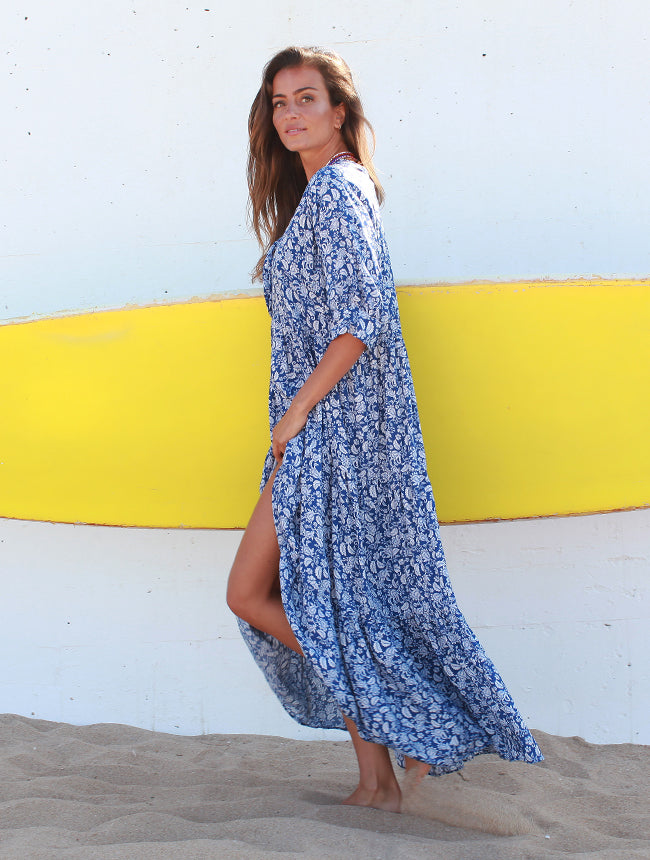 Vestido Comprido Floral